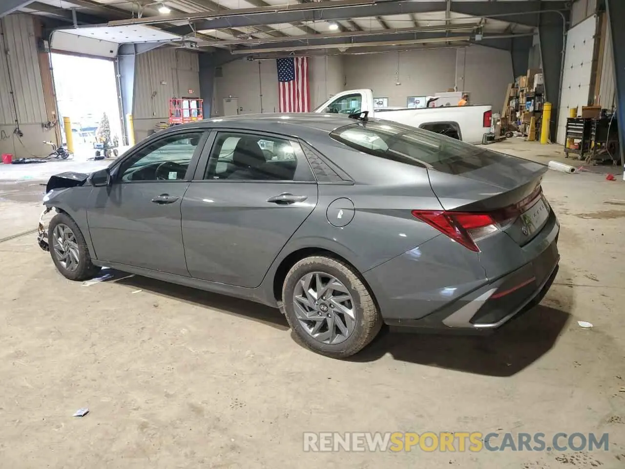 2 Photograph of a damaged car KMHLM4DG4RU641458 HYUNDAI ELANTRA 2024