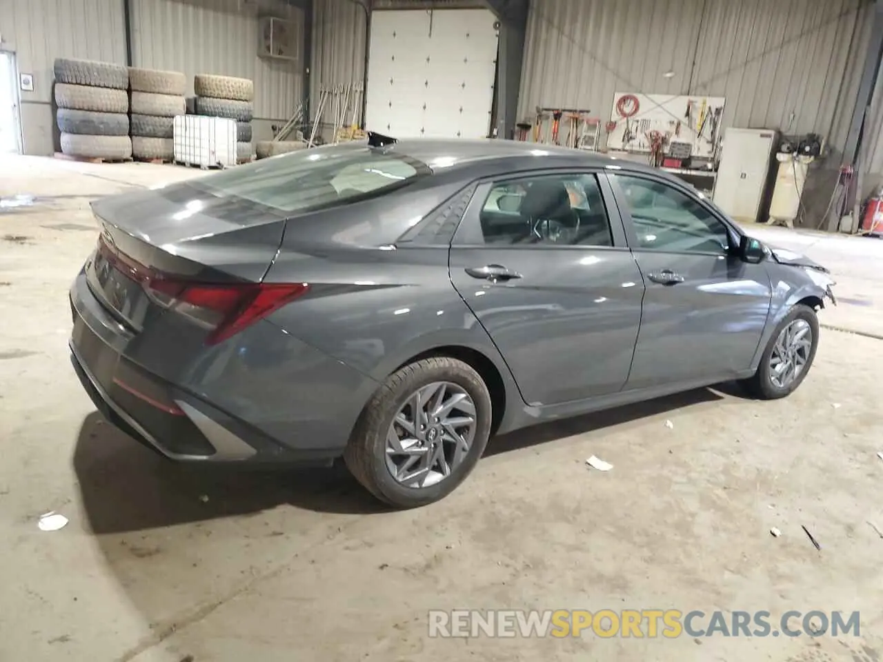 3 Photograph of a damaged car KMHLM4DG4RU641458 HYUNDAI ELANTRA 2024