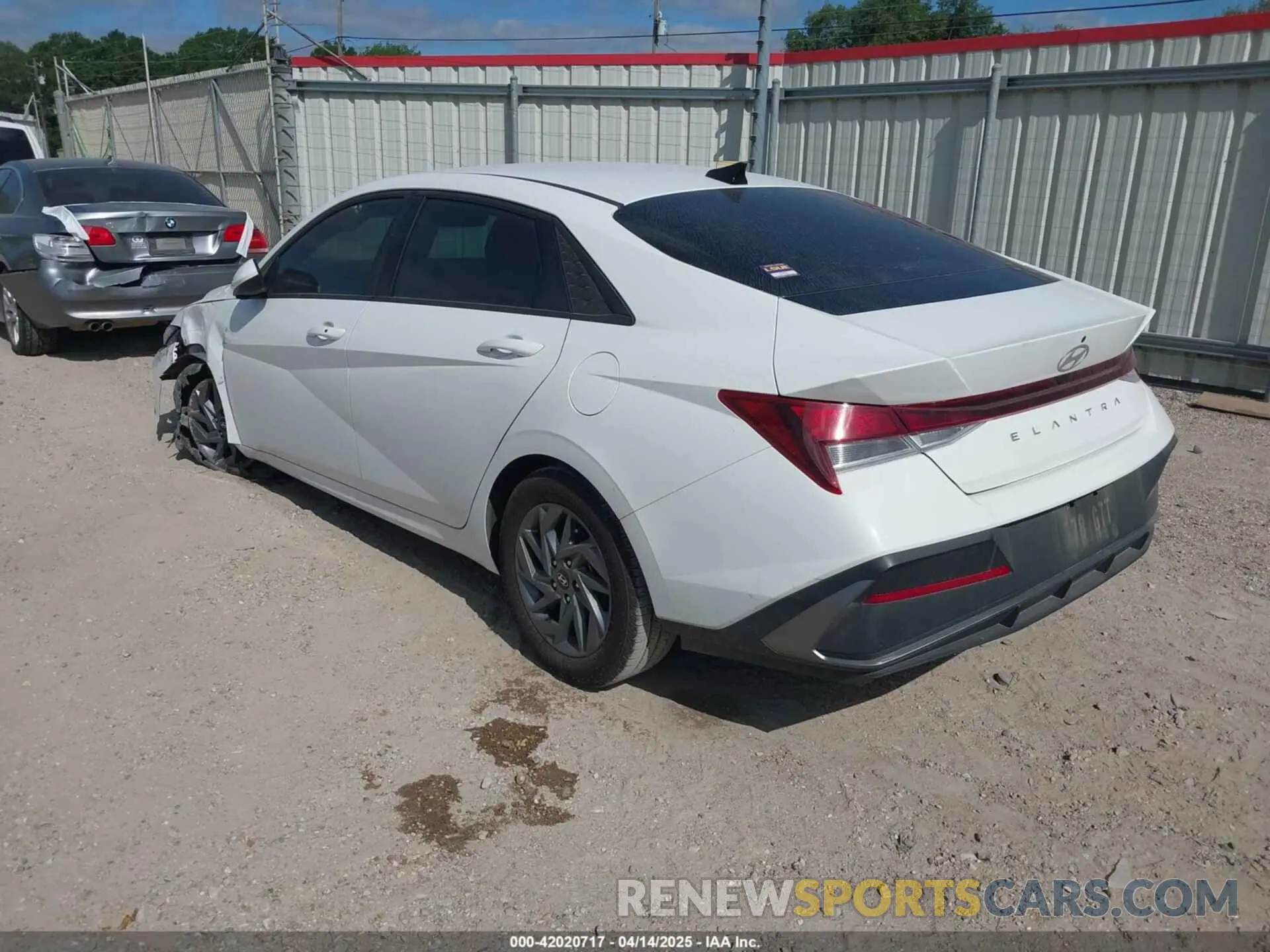 3 Photograph of a damaged car KMHLM4DG4RU642352 HYUNDAI ELANTRA 2024