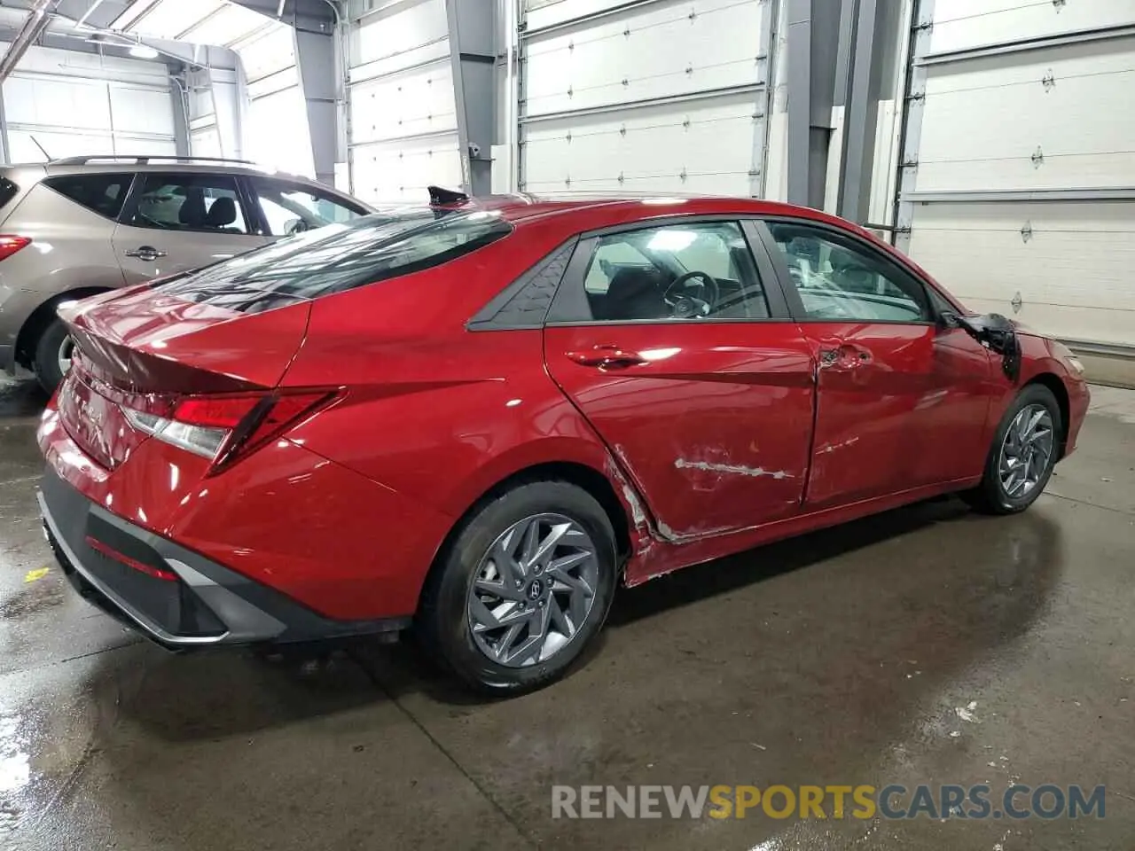 3 Photograph of a damaged car KMHLM4DG4RU642433 HYUNDAI ELANTRA 2024