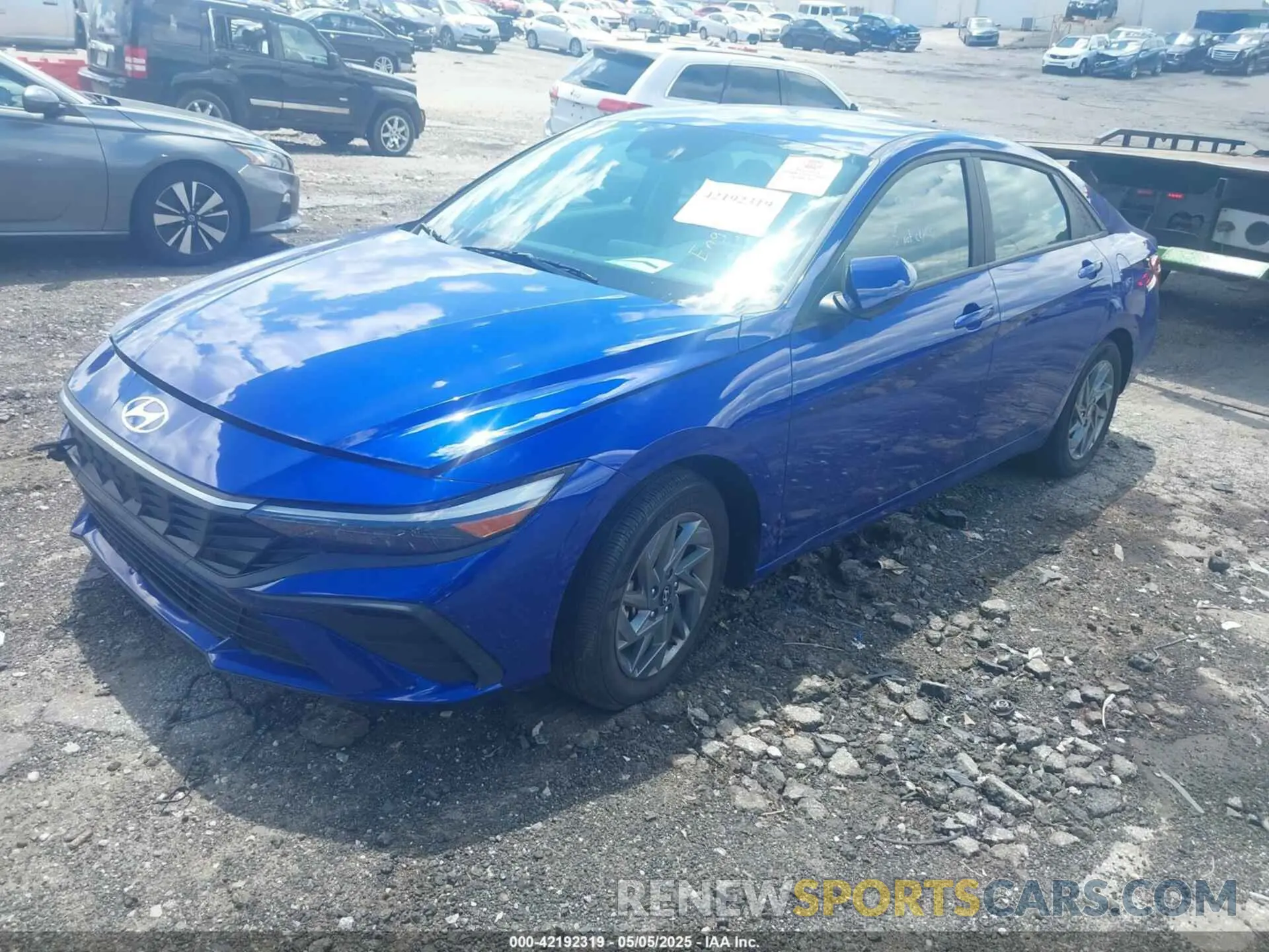 2 Photograph of a damaged car KMHLM4DG4RU650273 HYUNDAI ELANTRA 2024