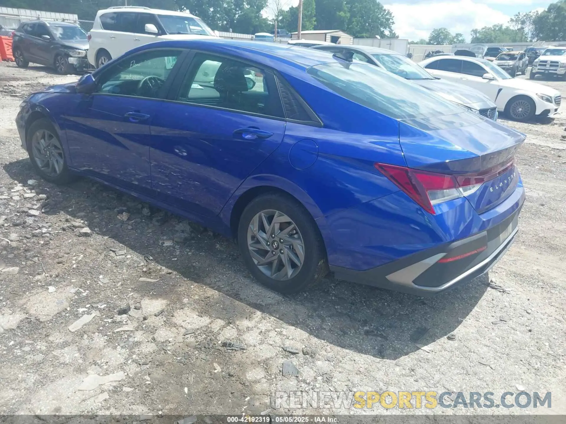 3 Photograph of a damaged car KMHLM4DG4RU650273 HYUNDAI ELANTRA 2024