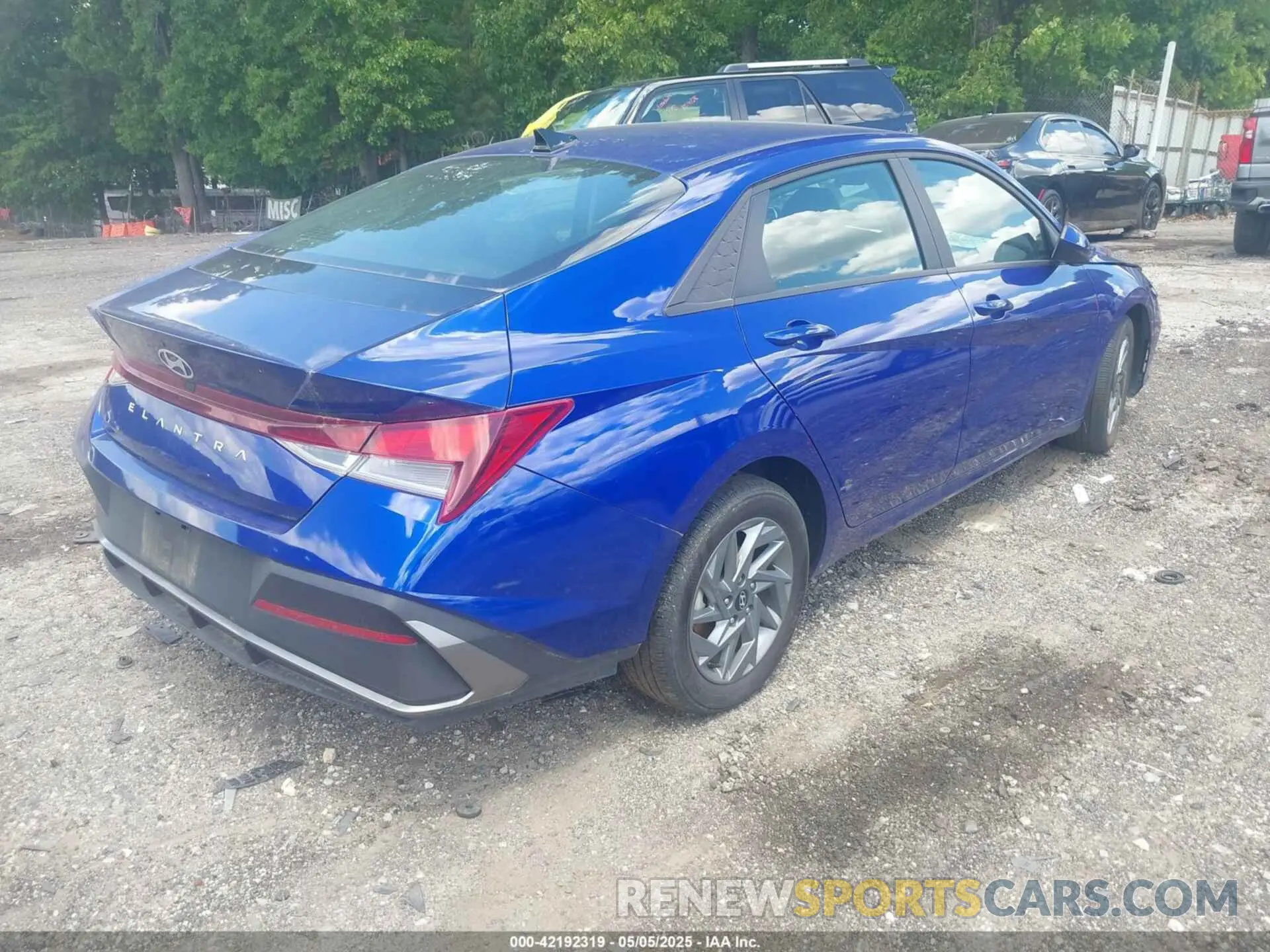 4 Photograph of a damaged car KMHLM4DG4RU650273 HYUNDAI ELANTRA 2024