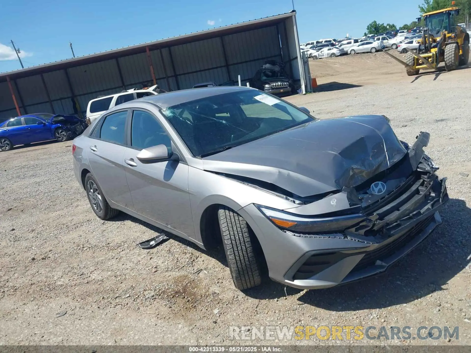 1 Photograph of a damaged car KMHLM4DG4RU650418 HYUNDAI ELANTRA 2024