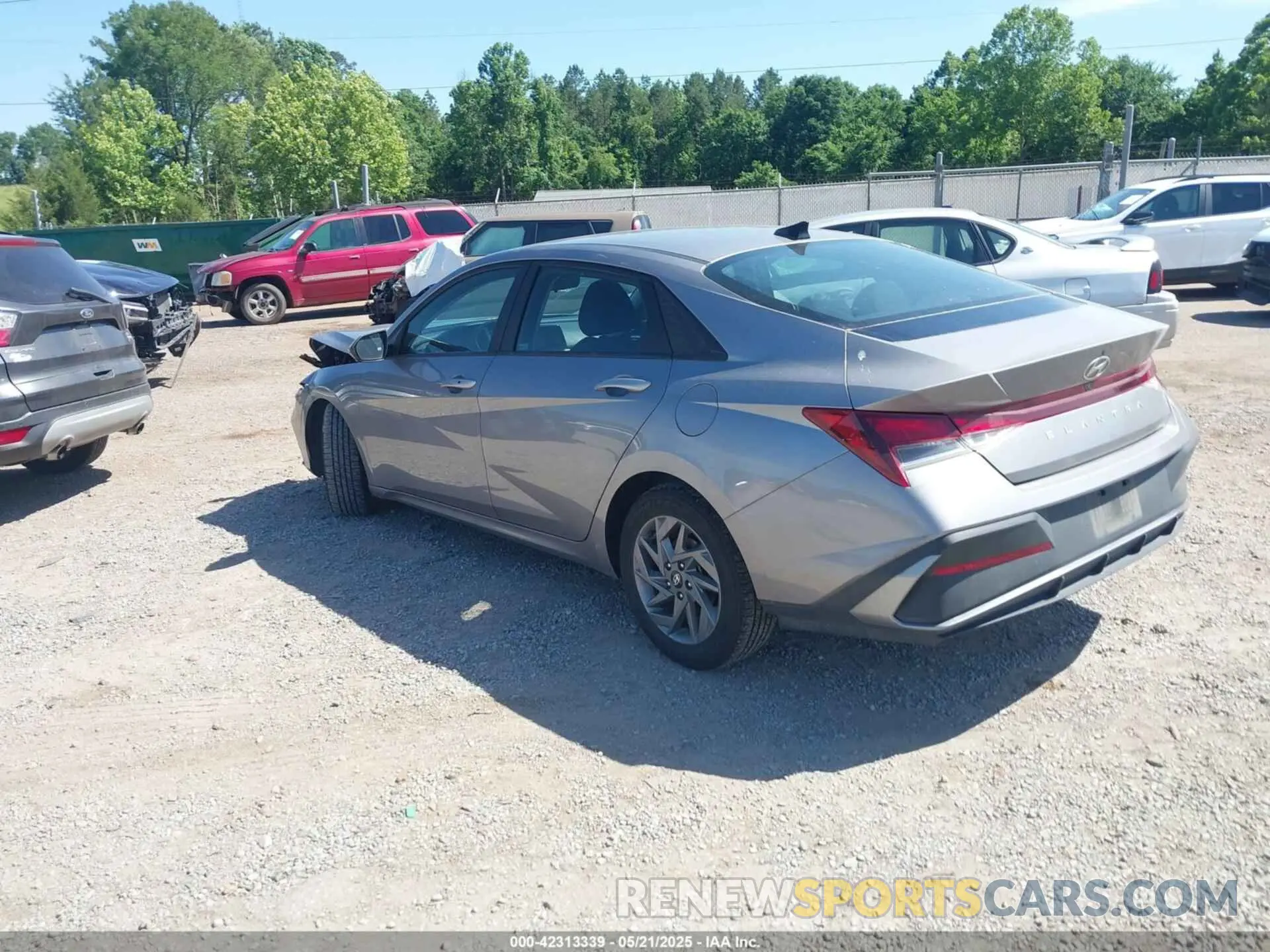 3 Photograph of a damaged car KMHLM4DG4RU650418 HYUNDAI ELANTRA 2024