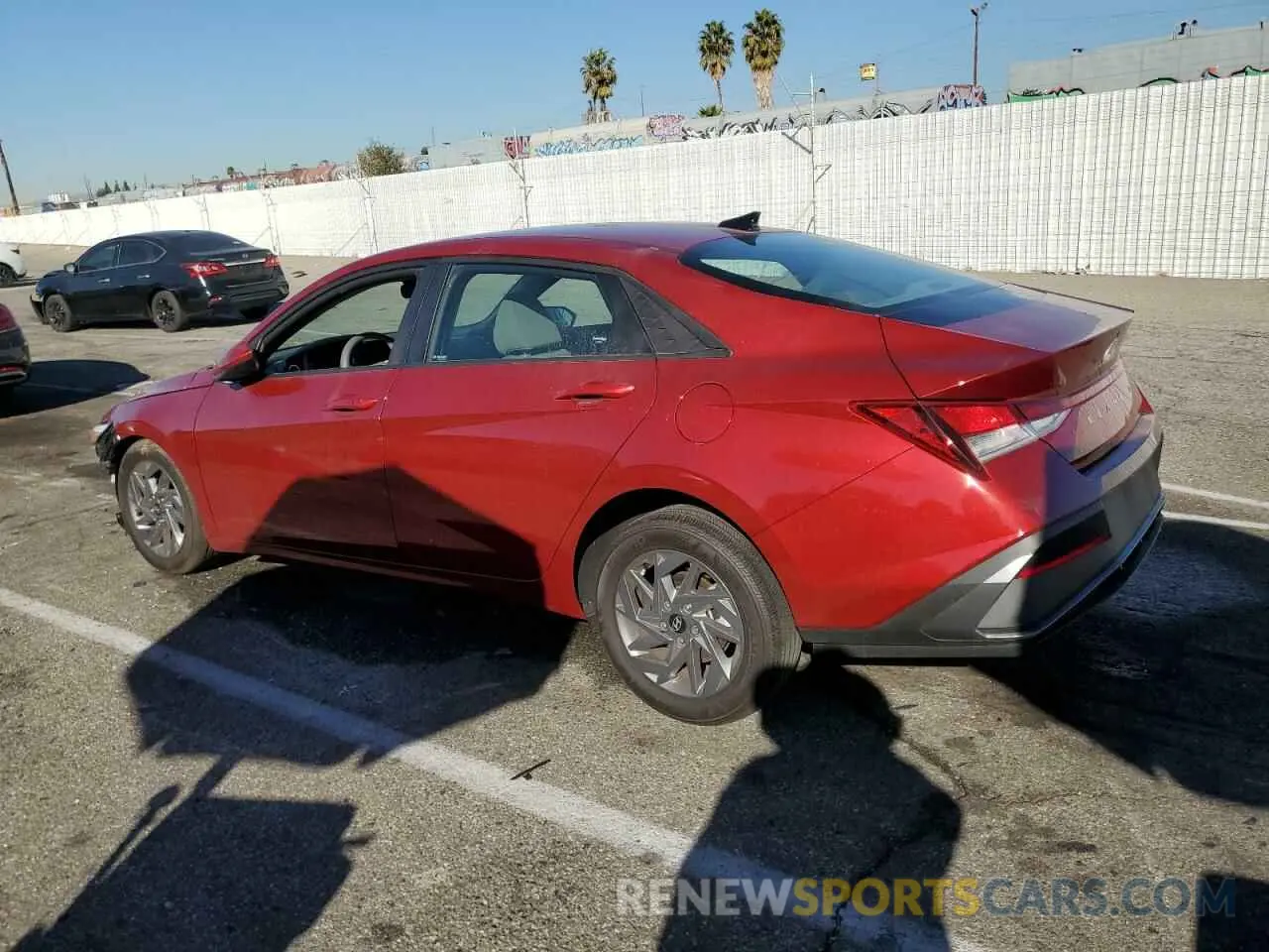 2 Photograph of a damaged car KMHLM4DG4RU657451 HYUNDAI ELANTRA 2024