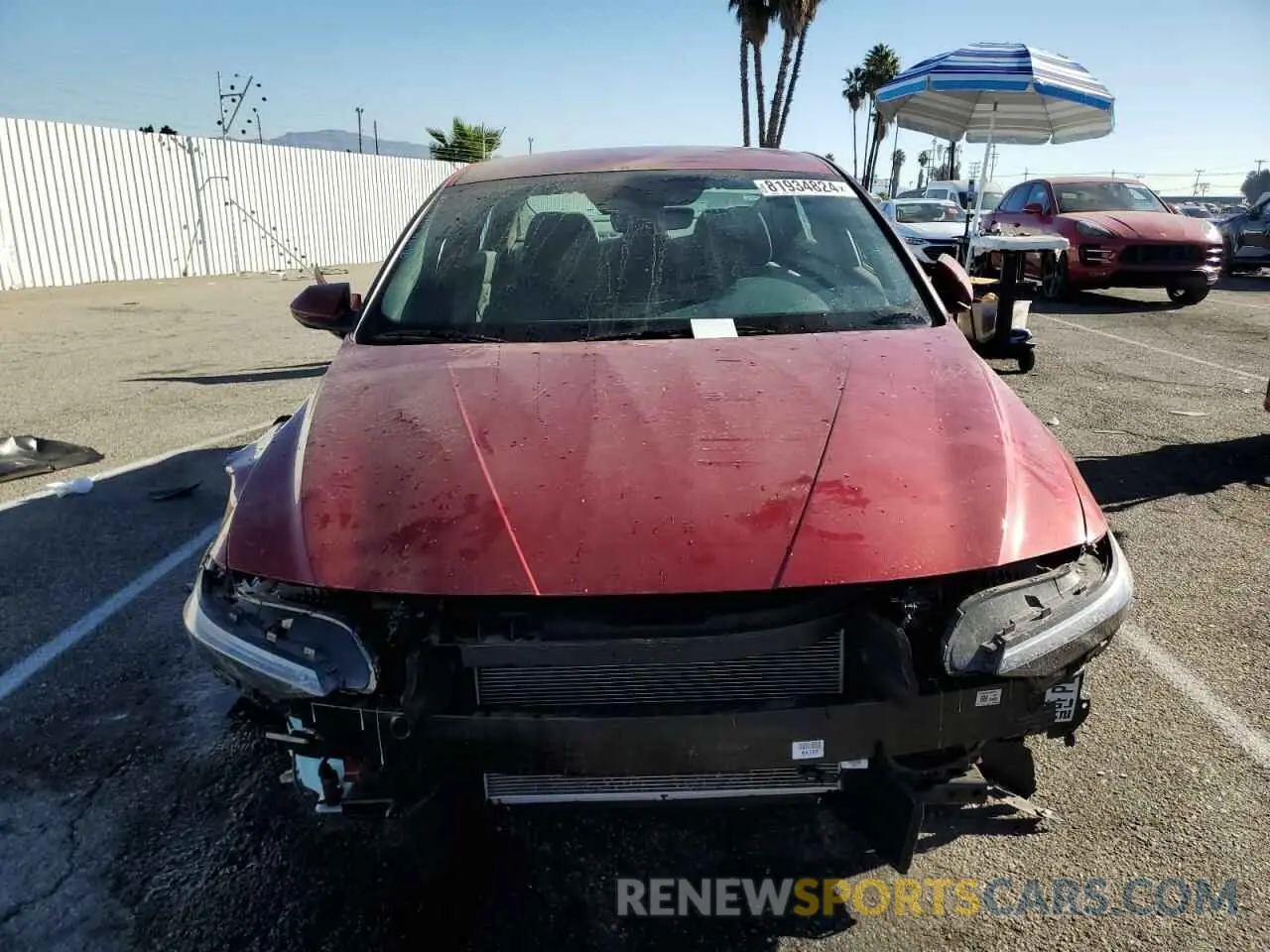 5 Photograph of a damaged car KMHLM4DG4RU657451 HYUNDAI ELANTRA 2024