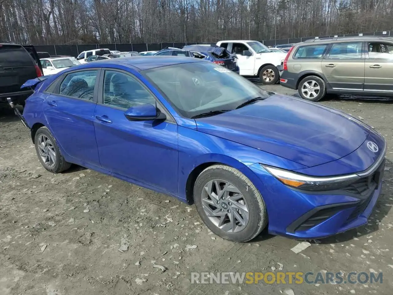 4 Photograph of a damaged car KMHLM4DG4RU658809 HYUNDAI ELANTRA 2024