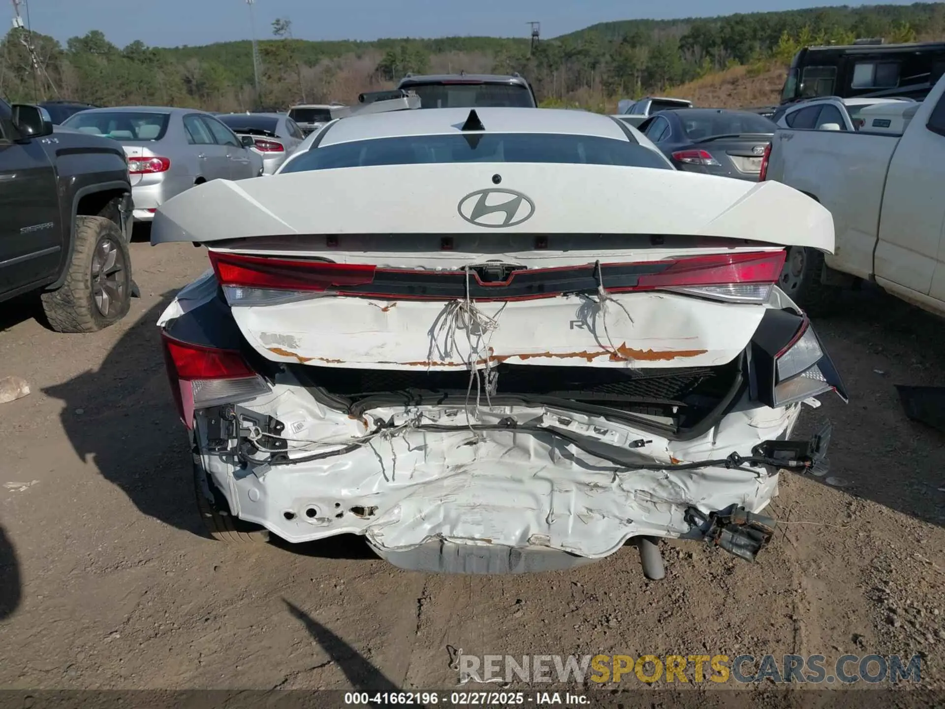6 Photograph of a damaged car KMHLM4DG4RU681037 HYUNDAI ELANTRA 2024
