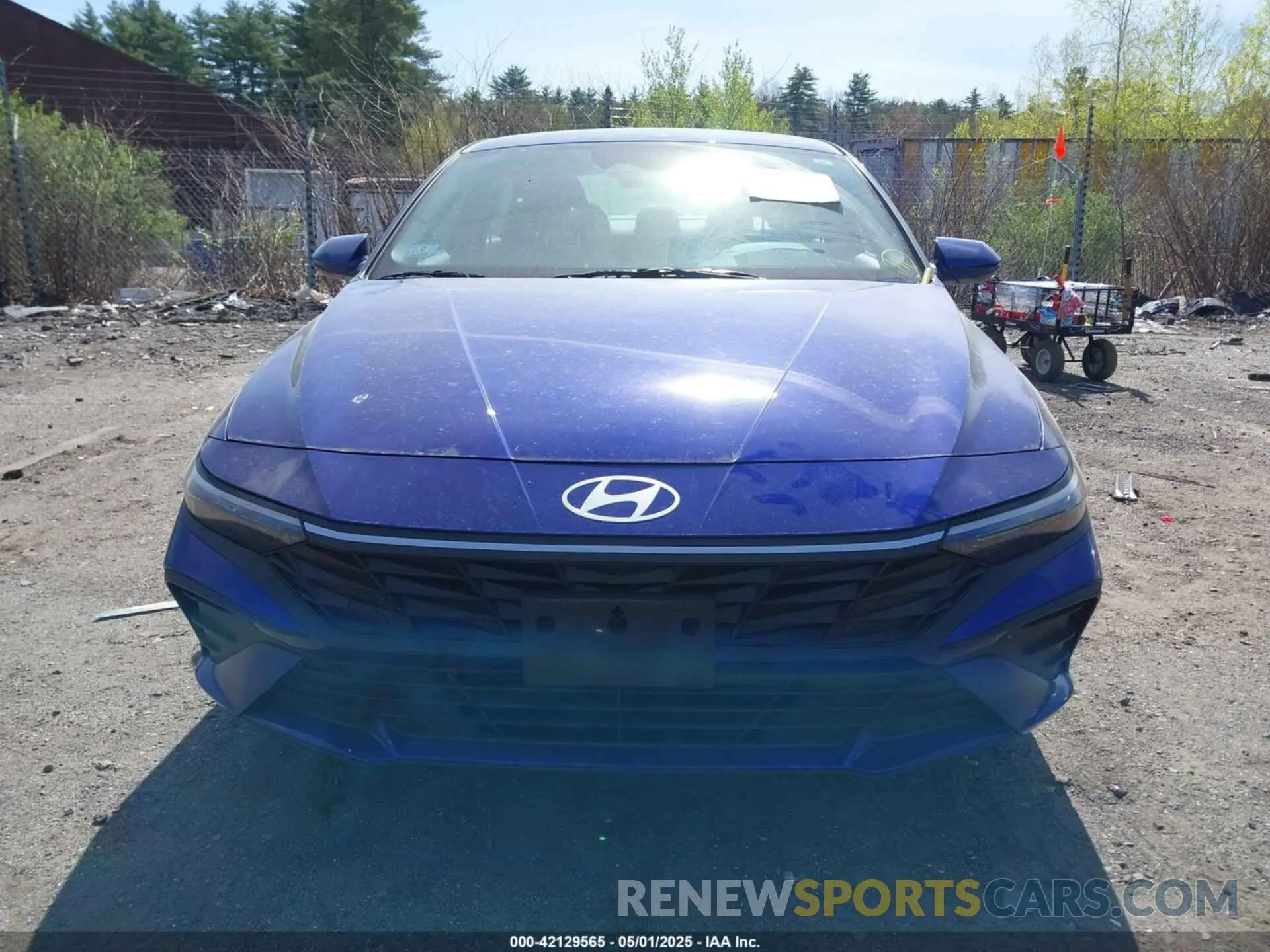 12 Photograph of a damaged car KMHLM4DG4RU686738 HYUNDAI ELANTRA 2024
