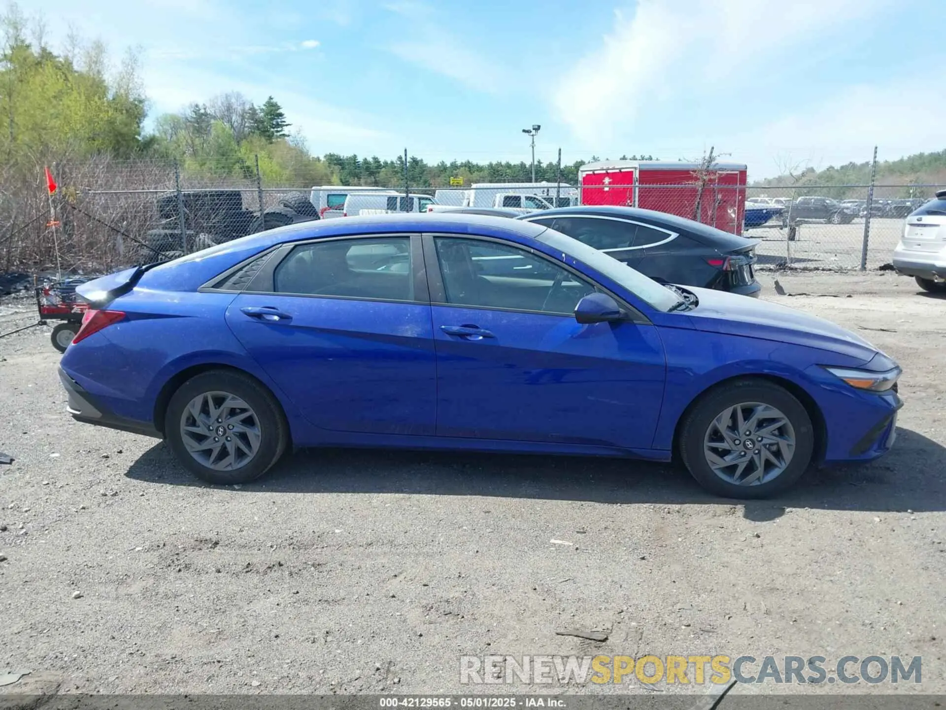 13 Photograph of a damaged car KMHLM4DG4RU686738 HYUNDAI ELANTRA 2024