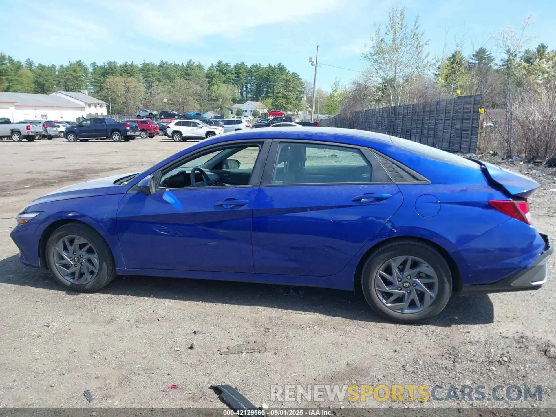 14 Photograph of a damaged car KMHLM4DG4RU686738 HYUNDAI ELANTRA 2024