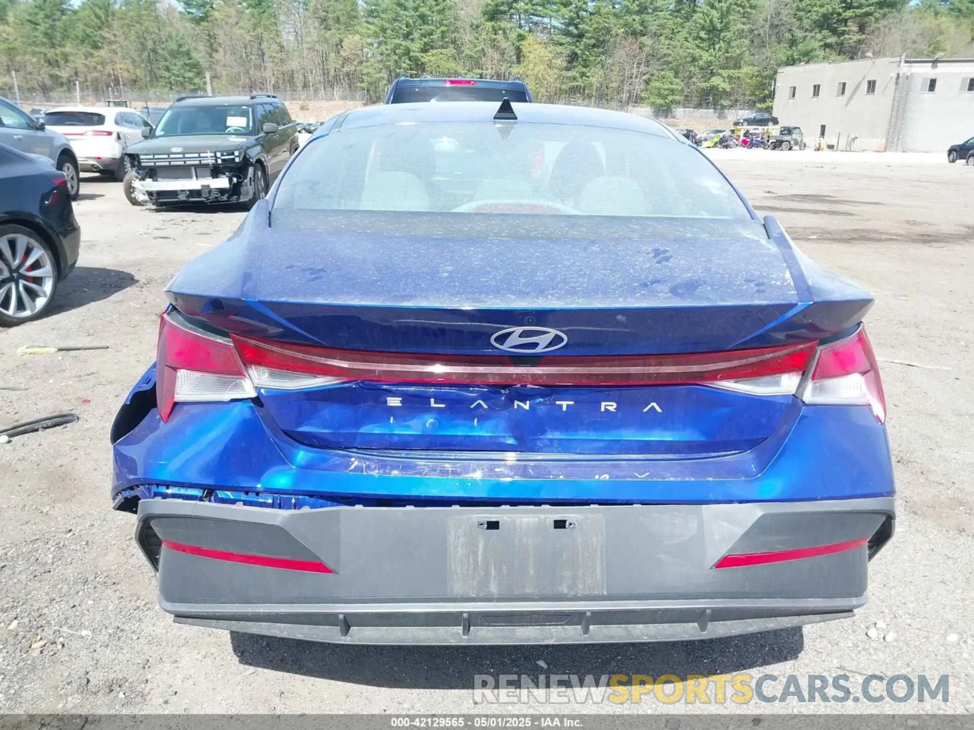 6 Photograph of a damaged car KMHLM4DG4RU686738 HYUNDAI ELANTRA 2024