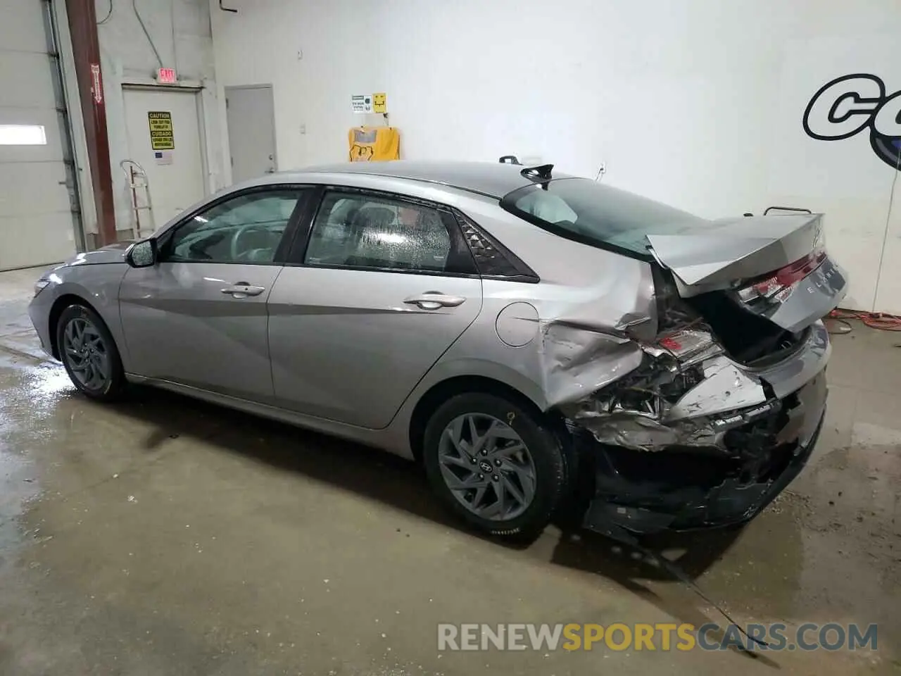 2 Photograph of a damaged car KMHLM4DG4RU694578 HYUNDAI ELANTRA 2024