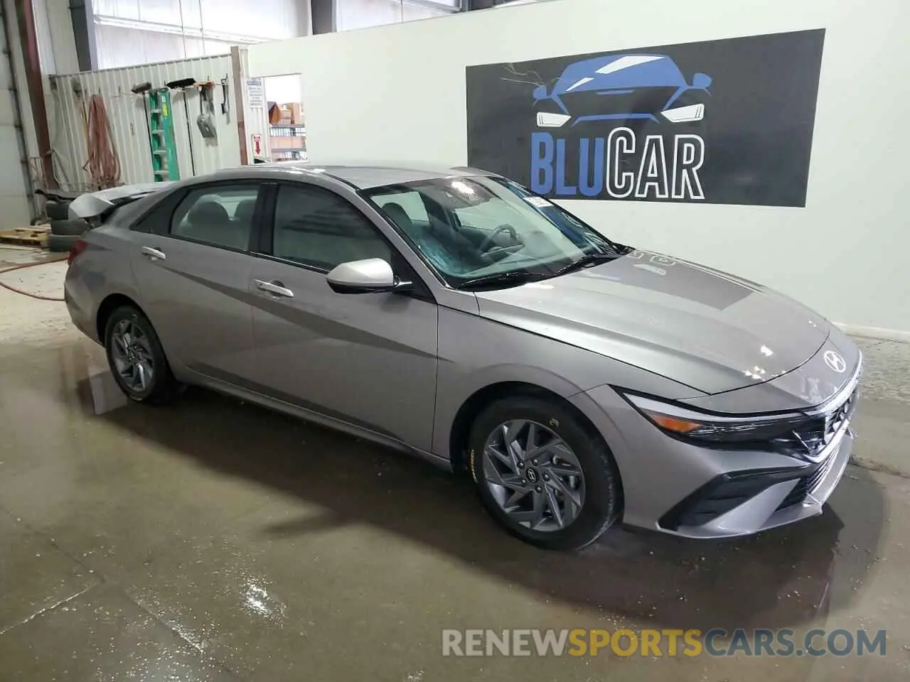 4 Photograph of a damaged car KMHLM4DG4RU694578 HYUNDAI ELANTRA 2024