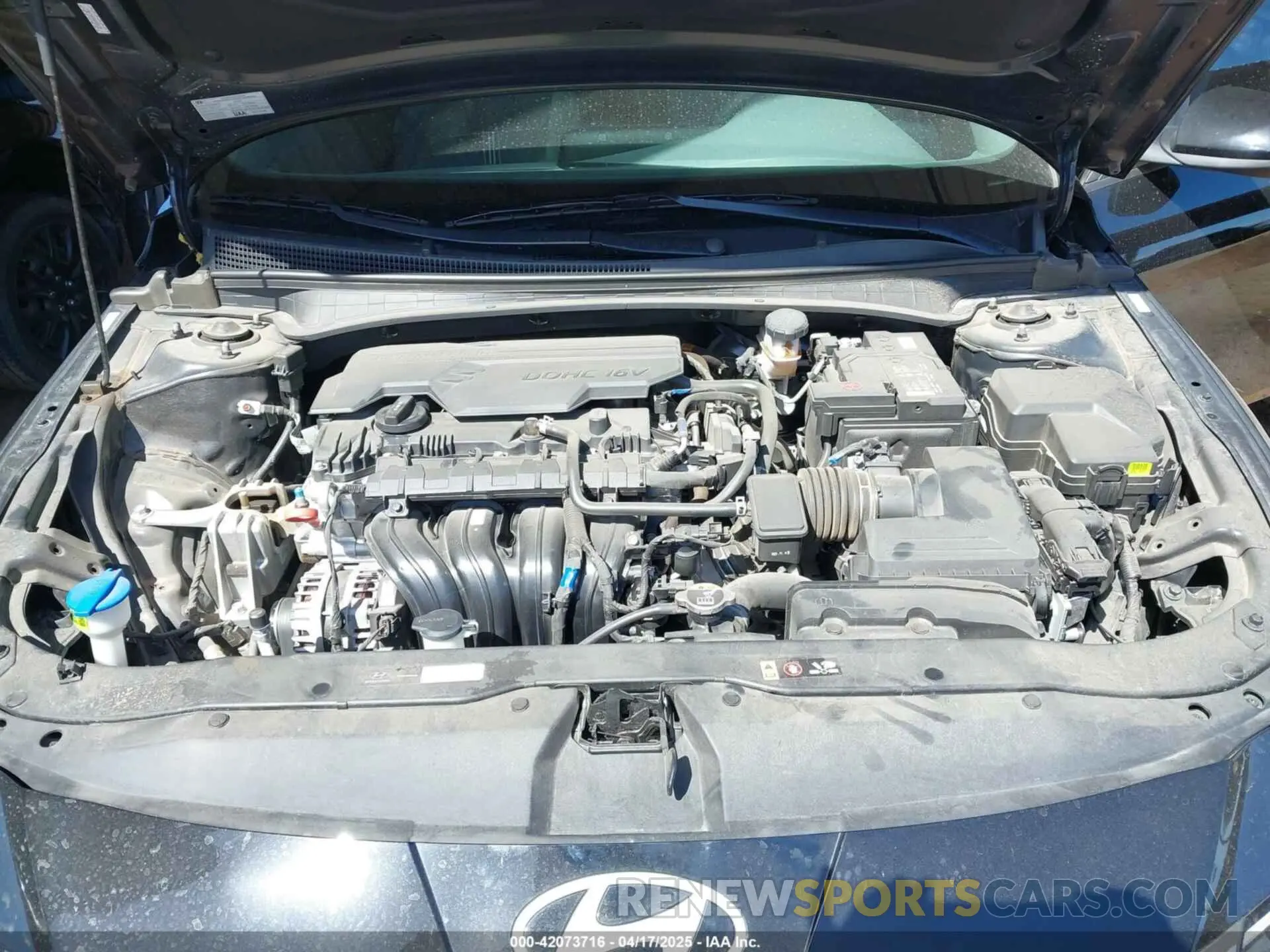 10 Photograph of a damaged car KMHLM4DG4RU696198 HYUNDAI ELANTRA 2024