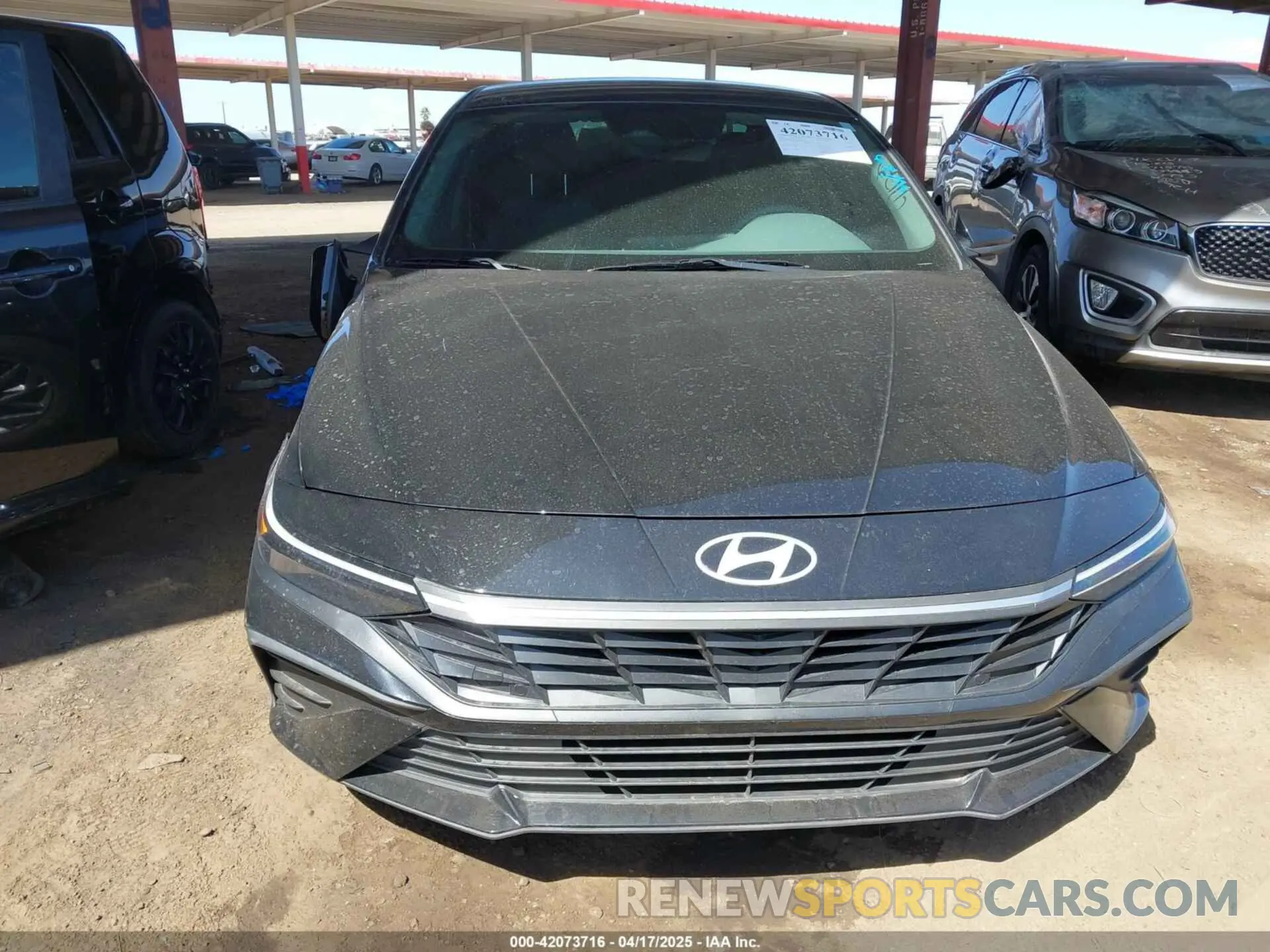12 Photograph of a damaged car KMHLM4DG4RU696198 HYUNDAI ELANTRA 2024