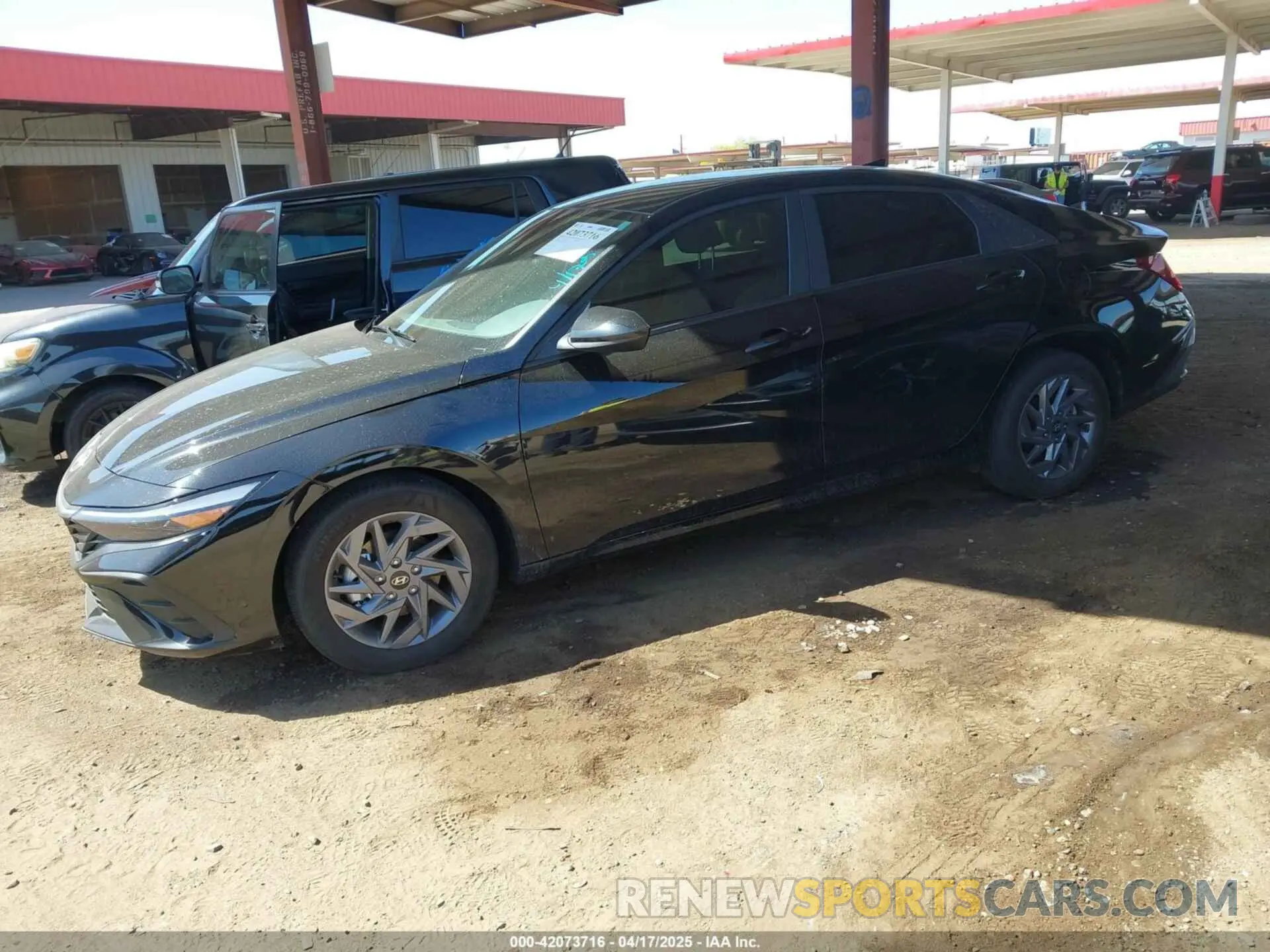 2 Photograph of a damaged car KMHLM4DG4RU696198 HYUNDAI ELANTRA 2024