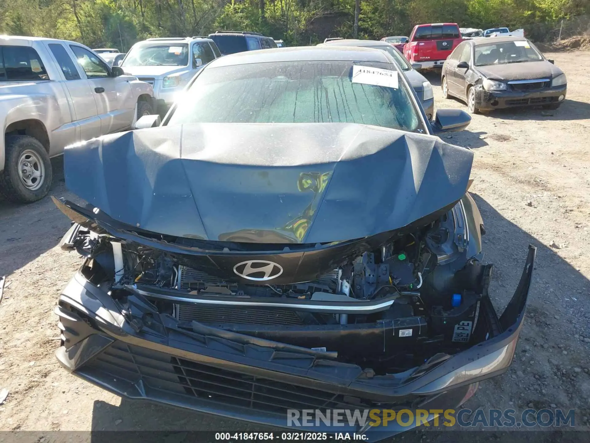 12 Photograph of a damaged car KMHLM4DG4RU707815 HYUNDAI ELANTRA 2024