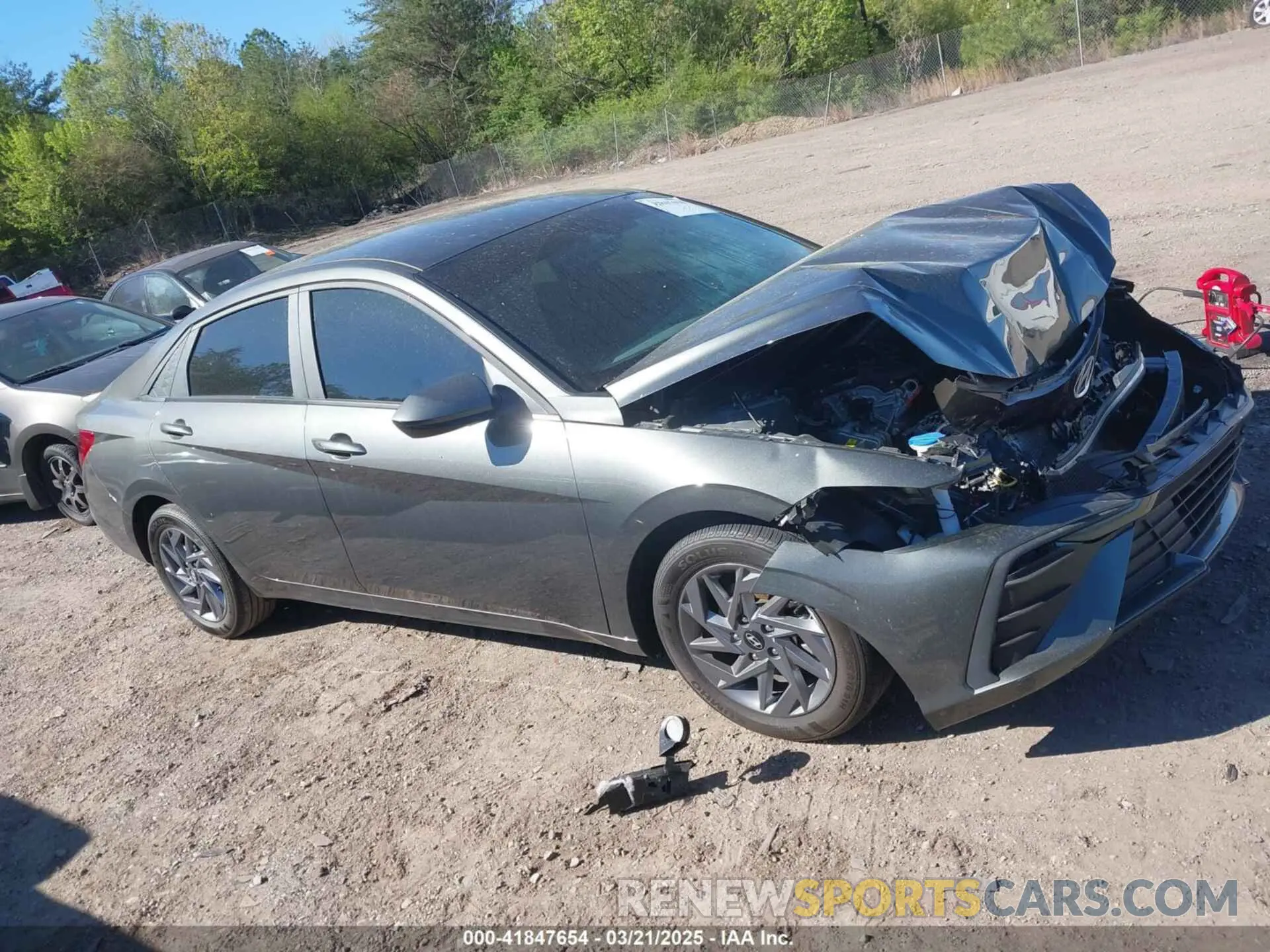13 Photograph of a damaged car KMHLM4DG4RU707815 HYUNDAI ELANTRA 2024