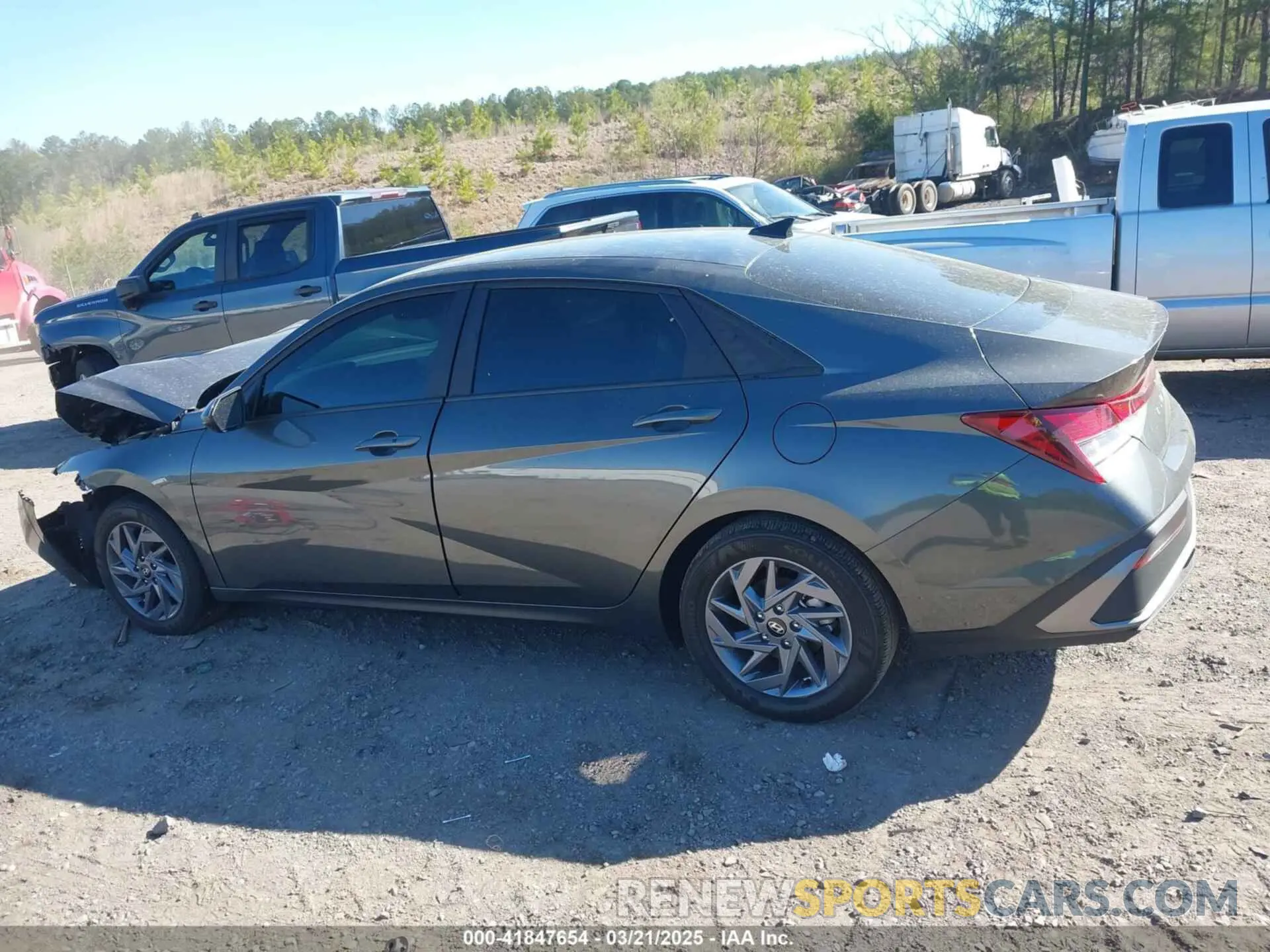 14 Photograph of a damaged car KMHLM4DG4RU707815 HYUNDAI ELANTRA 2024