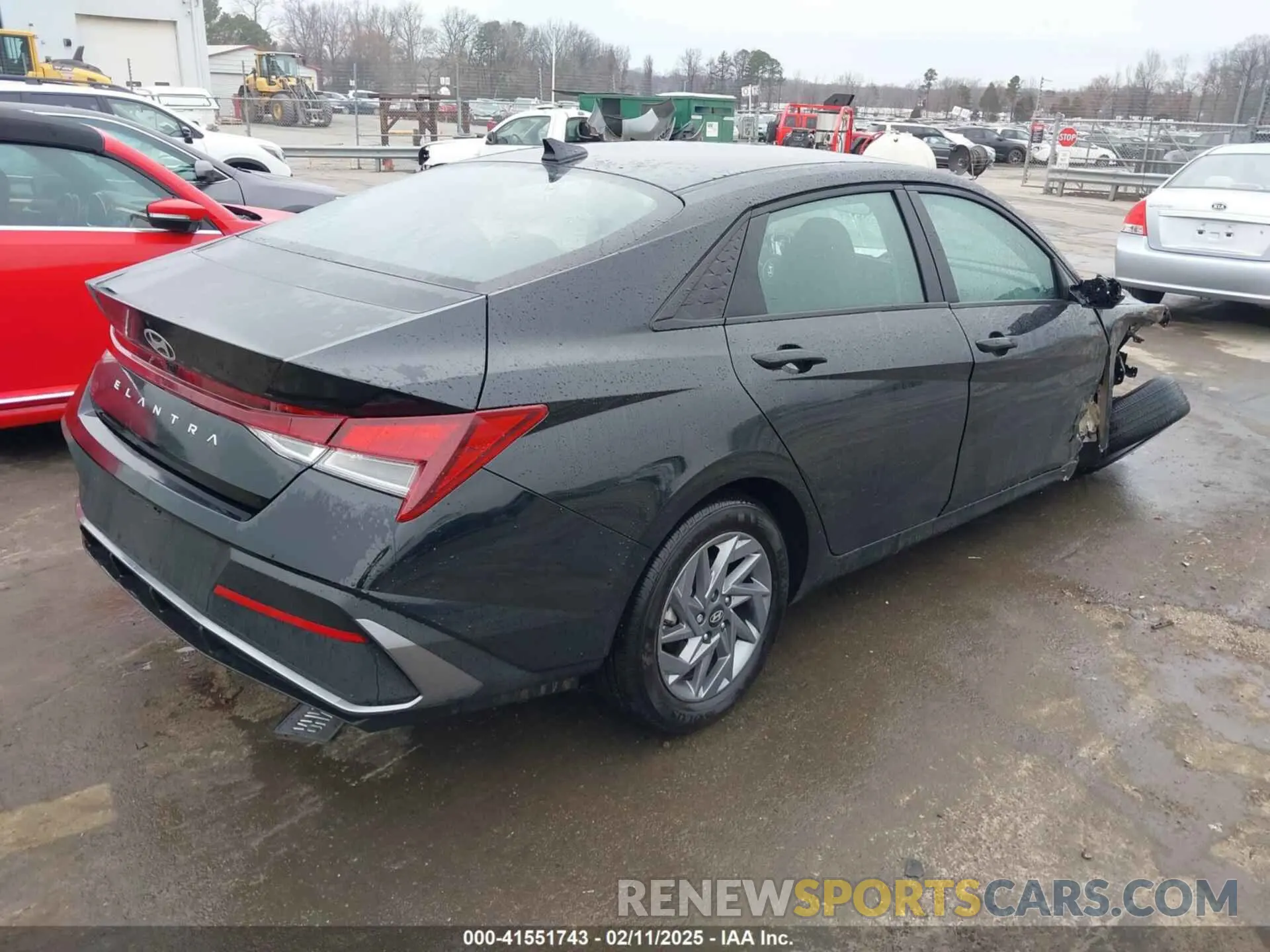 4 Photograph of a damaged car KMHLM4DG4RU756772 HYUNDAI ELANTRA 2024