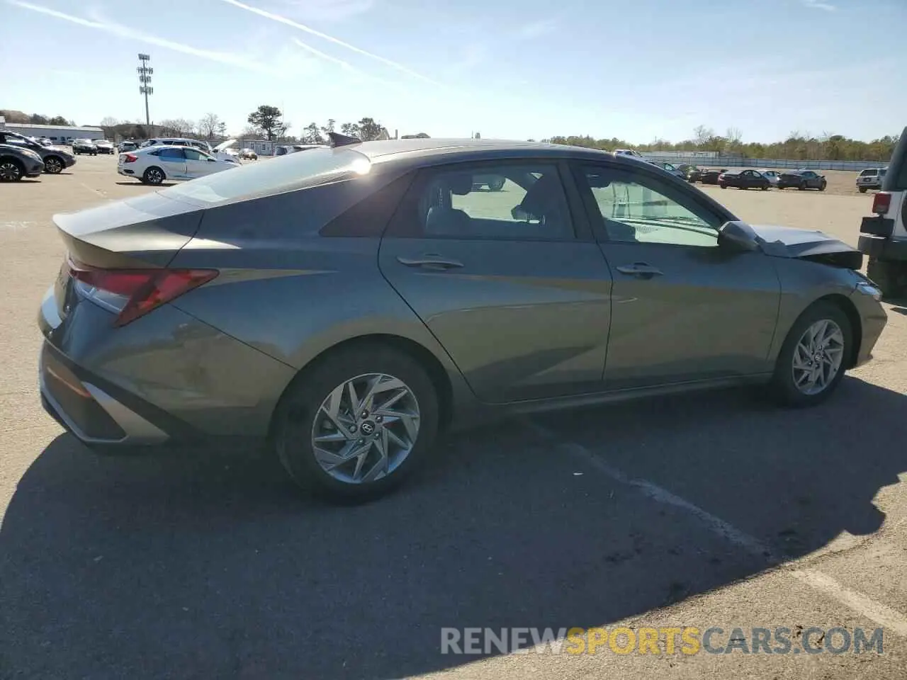 3 Photograph of a damaged car KMHLM4DG4RU760529 HYUNDAI ELANTRA 2024