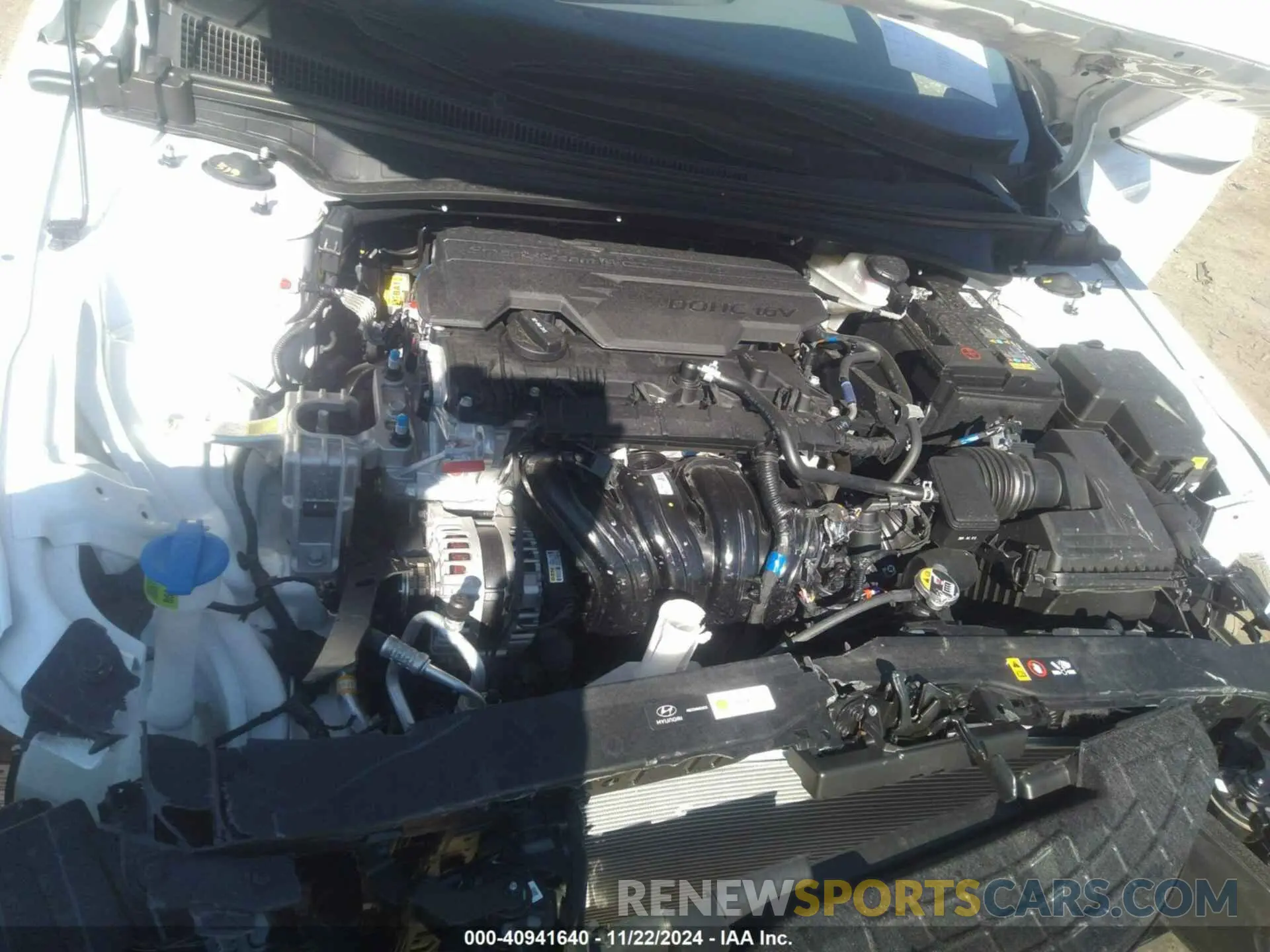 10 Photograph of a damaged car KMHLM4DG4RU764080 HYUNDAI ELANTRA 2024