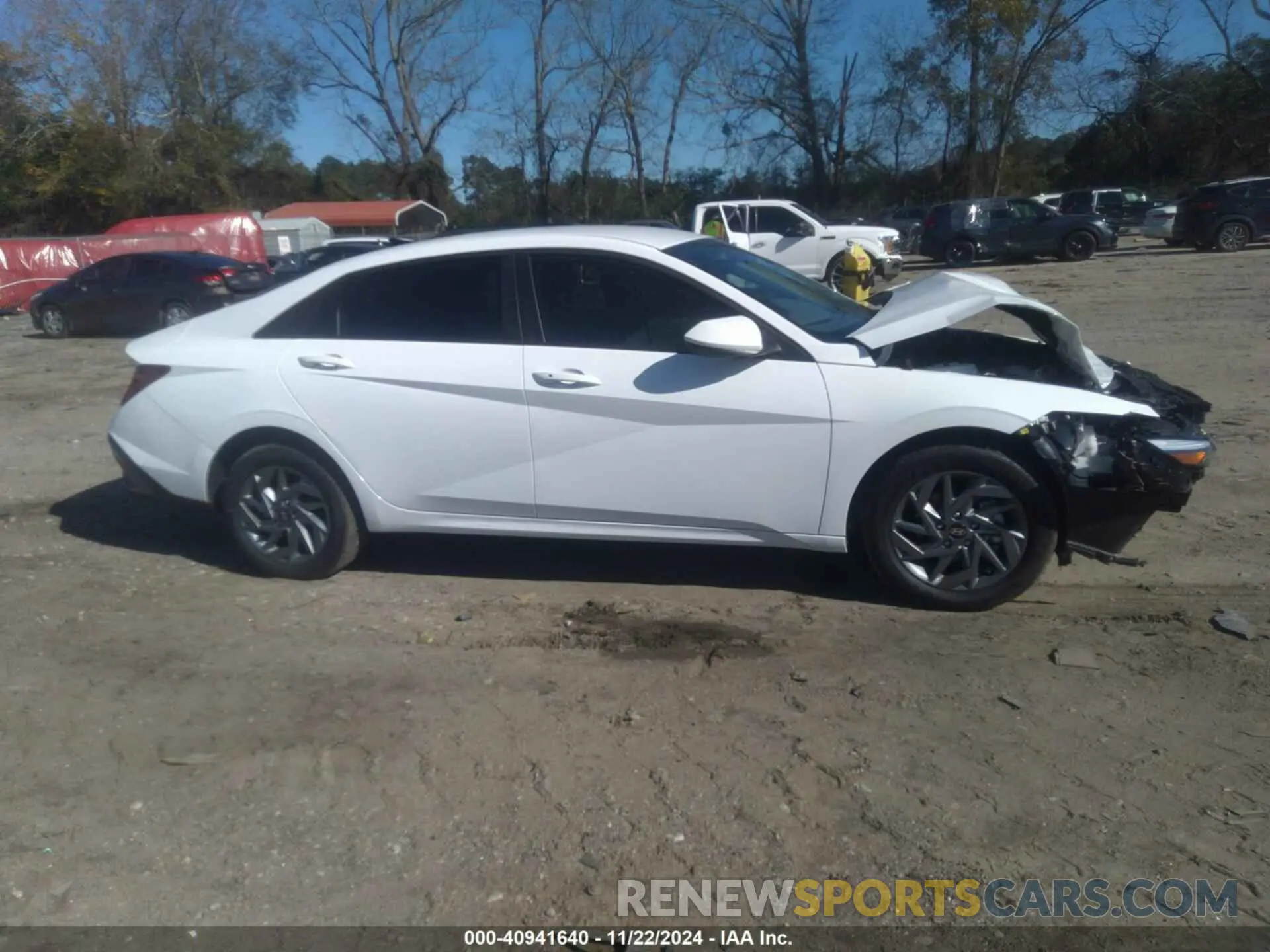 14 Photograph of a damaged car KMHLM4DG4RU764080 HYUNDAI ELANTRA 2024