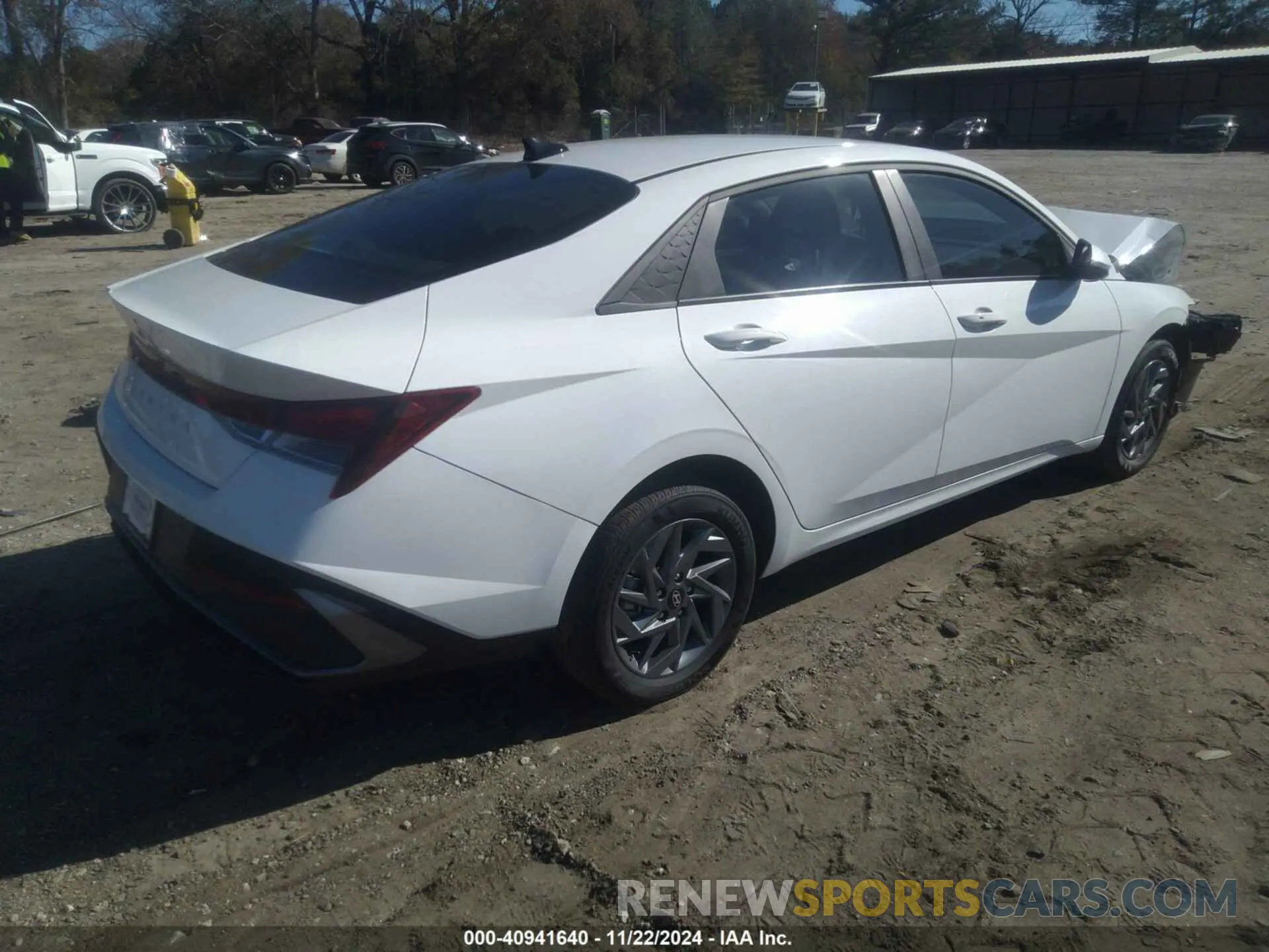 4 Photograph of a damaged car KMHLM4DG4RU764080 HYUNDAI ELANTRA 2024