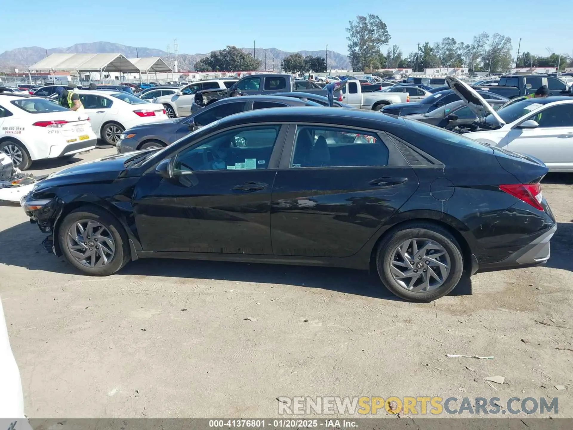 14 Photograph of a damaged car KMHLM4DG4RU778450 HYUNDAI ELANTRA 2024