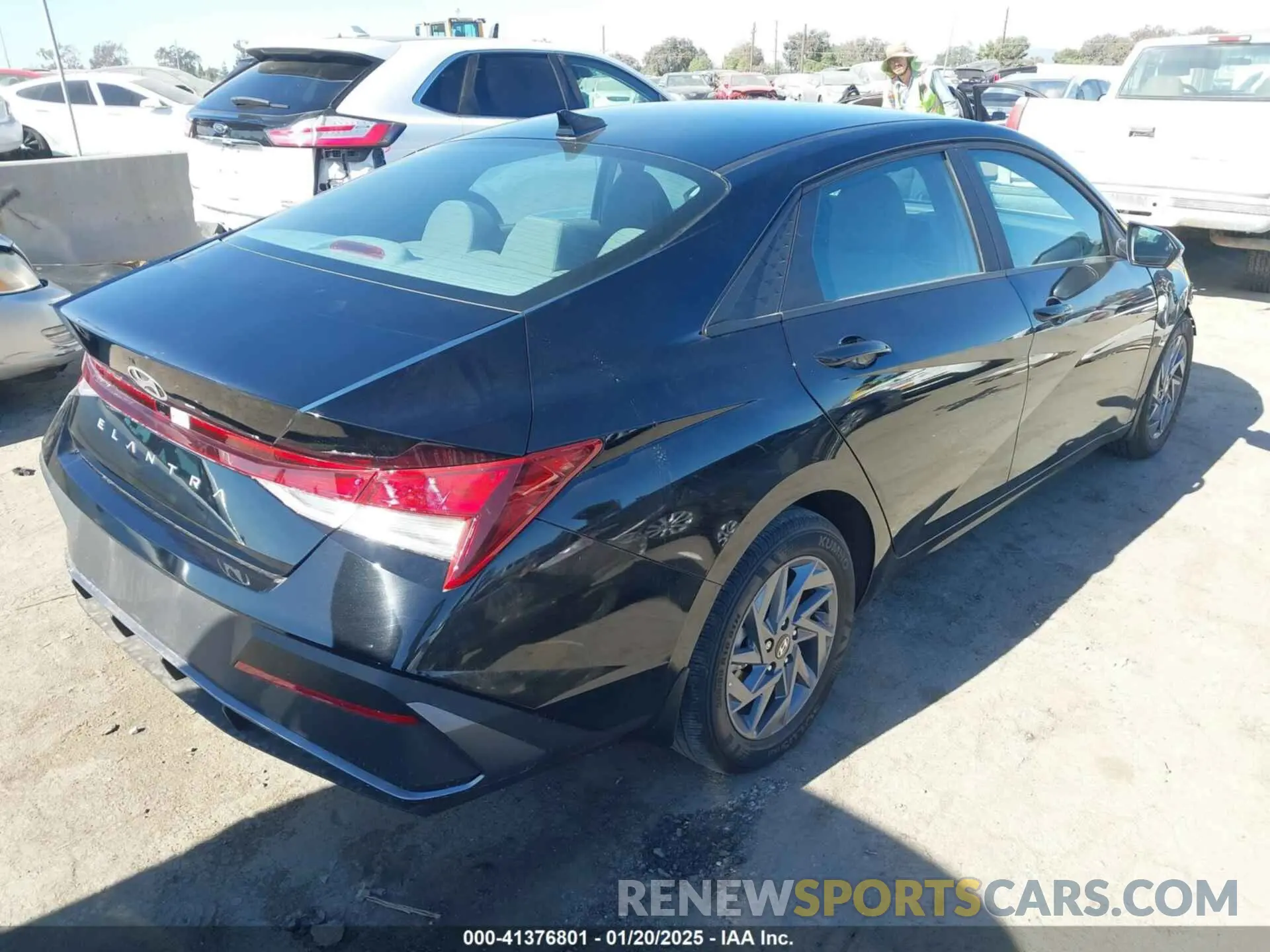 4 Photograph of a damaged car KMHLM4DG4RU778450 HYUNDAI ELANTRA 2024