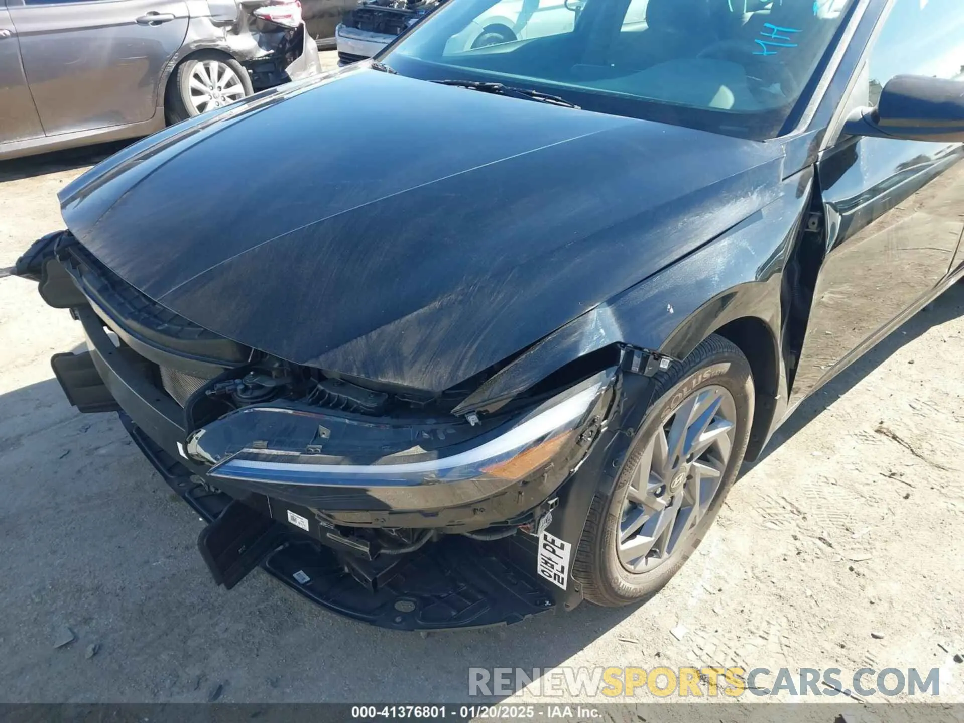 6 Photograph of a damaged car KMHLM4DG4RU778450 HYUNDAI ELANTRA 2024