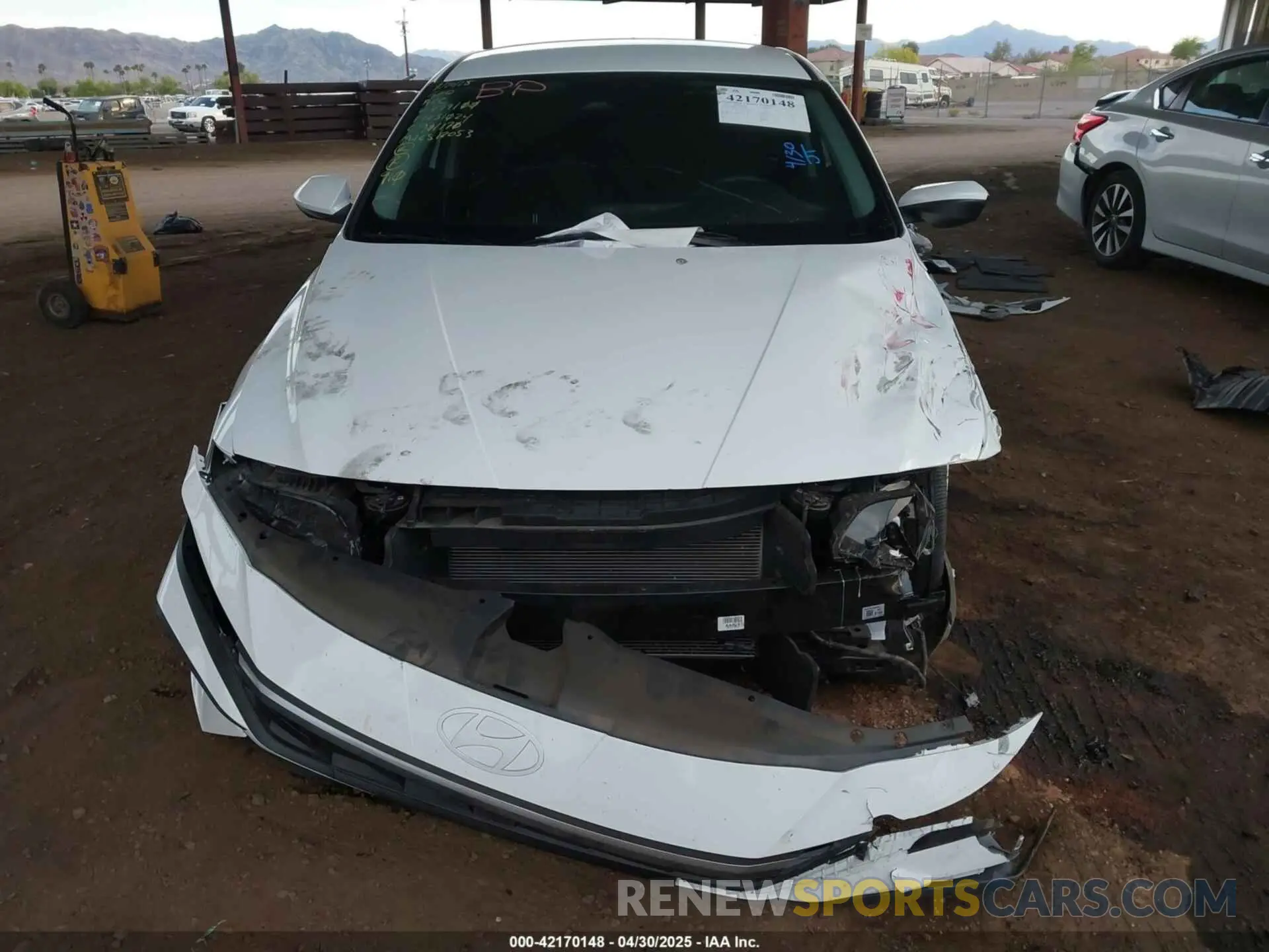 12 Photograph of a damaged car KMHLM4DG4RU779100 HYUNDAI ELANTRA 2024