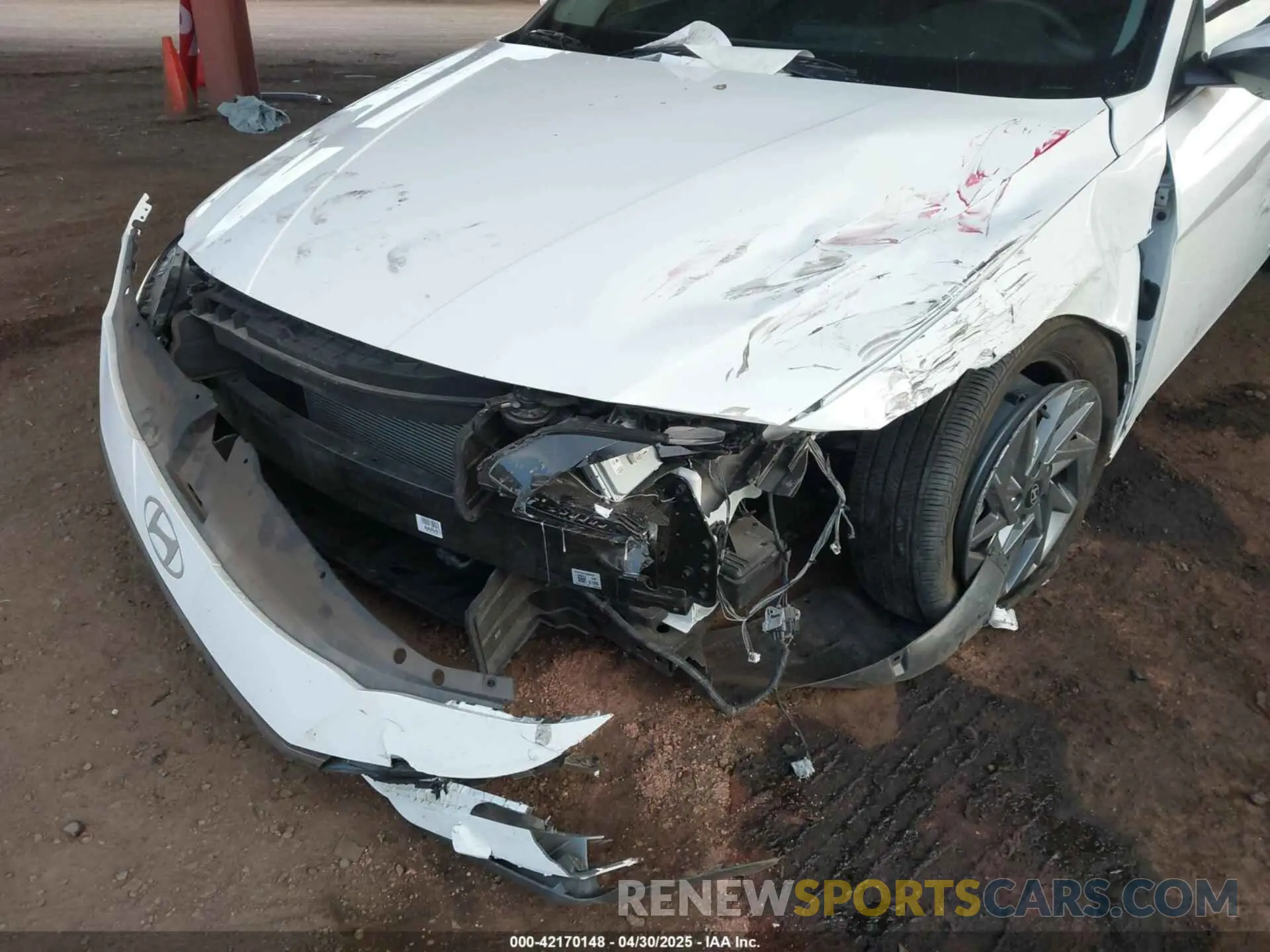 6 Photograph of a damaged car KMHLM4DG4RU779100 HYUNDAI ELANTRA 2024