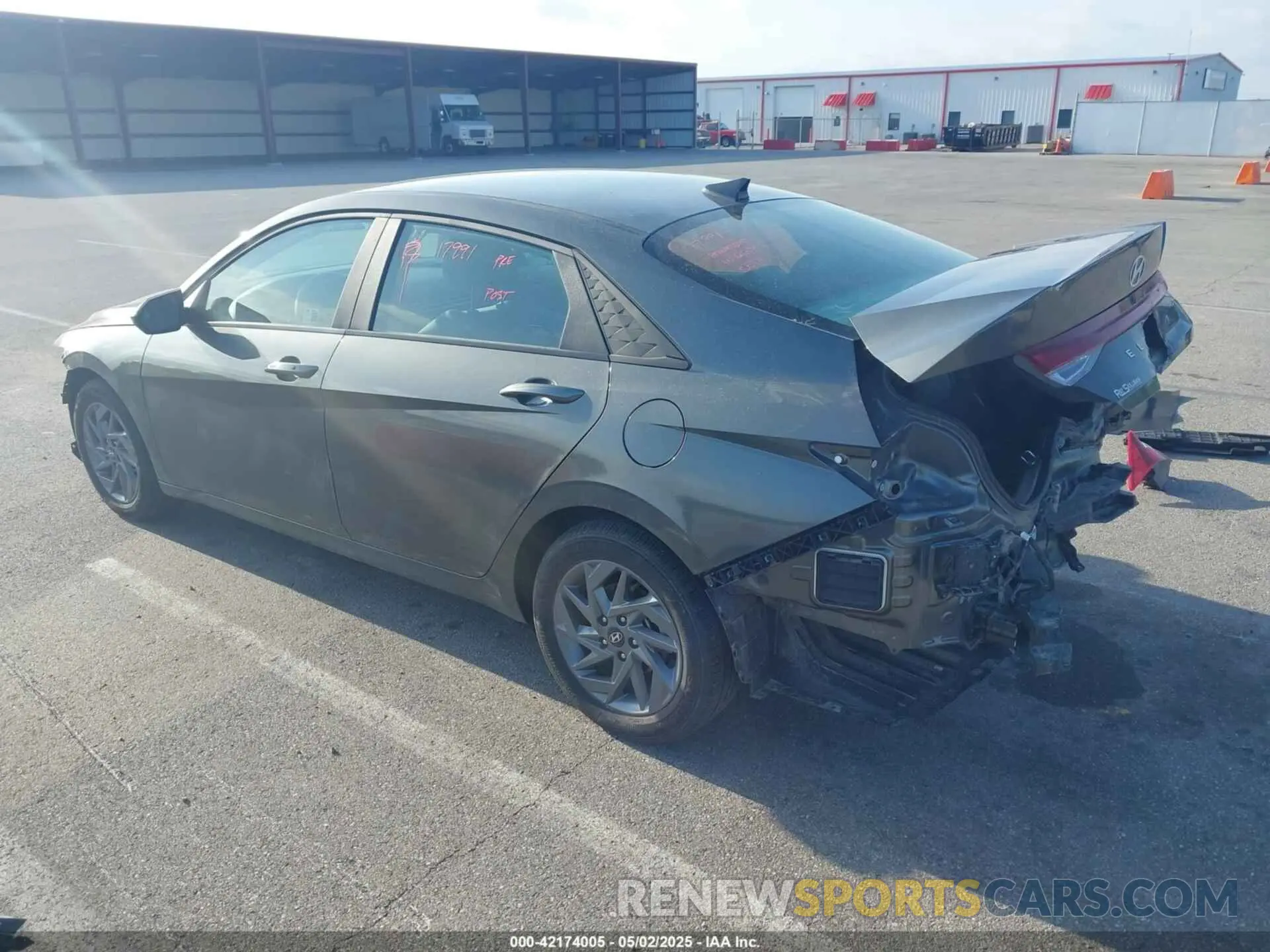 3 Photograph of a damaged car KMHLM4DG4RU785057 HYUNDAI ELANTRA 2024