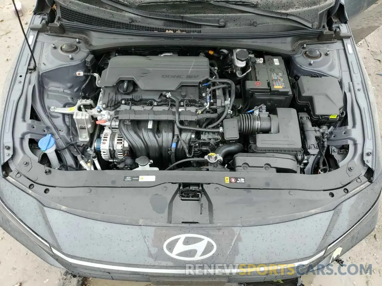 11 Photograph of a damaged car KMHLM4DG4RU786807 HYUNDAI ELANTRA 2024