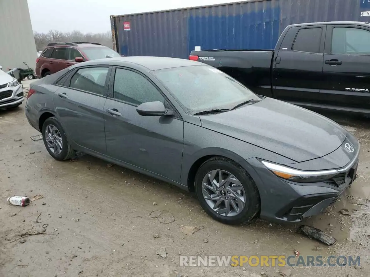 4 Photograph of a damaged car KMHLM4DG4RU786807 HYUNDAI ELANTRA 2024