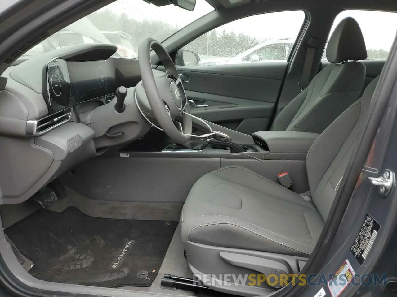 7 Photograph of a damaged car KMHLM4DG4RU786807 HYUNDAI ELANTRA 2024