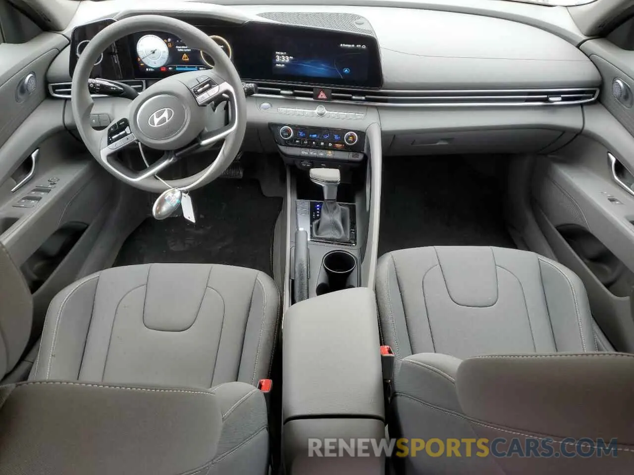 8 Photograph of a damaged car KMHLM4DG4RU786807 HYUNDAI ELANTRA 2024