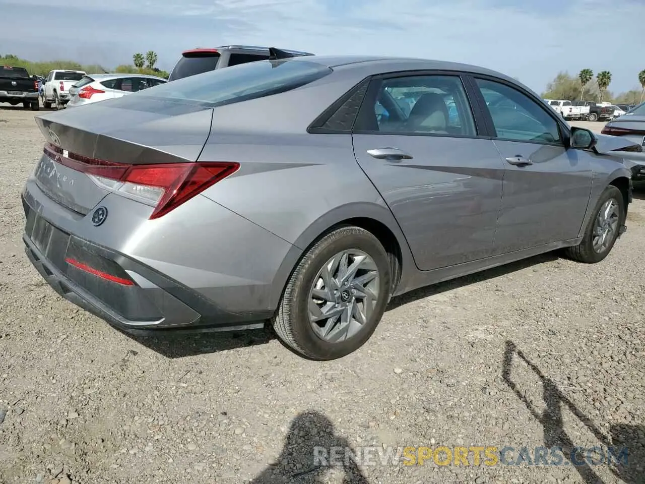 3 Photograph of a damaged car KMHLM4DG4RU788668 HYUNDAI ELANTRA 2024