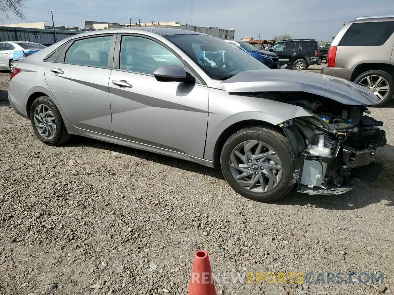 4 Photograph of a damaged car KMHLM4DG4RU788668 HYUNDAI ELANTRA 2024