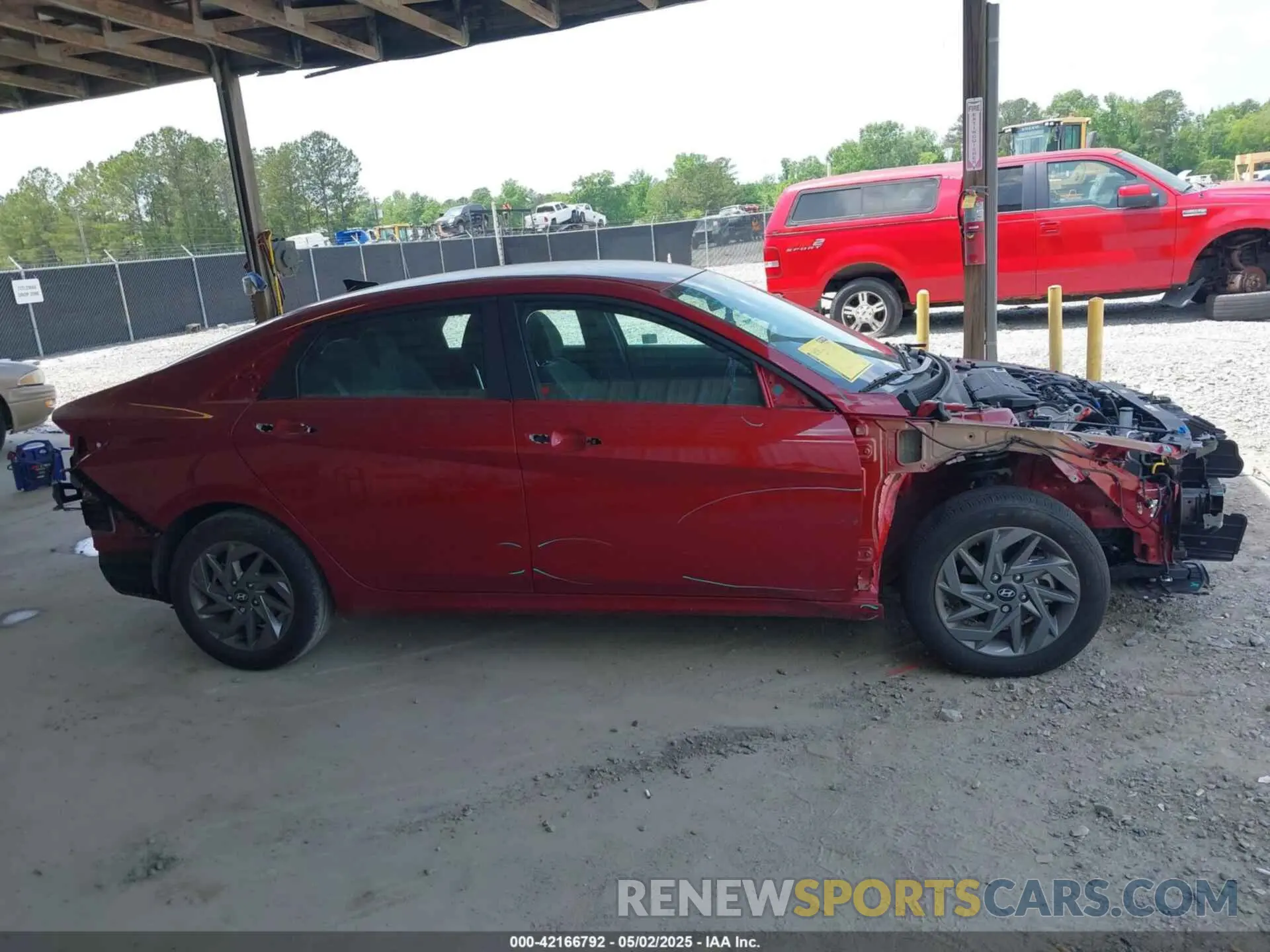 14 Photograph of a damaged car KMHLM4DG4RU798584 HYUNDAI ELANTRA 2024