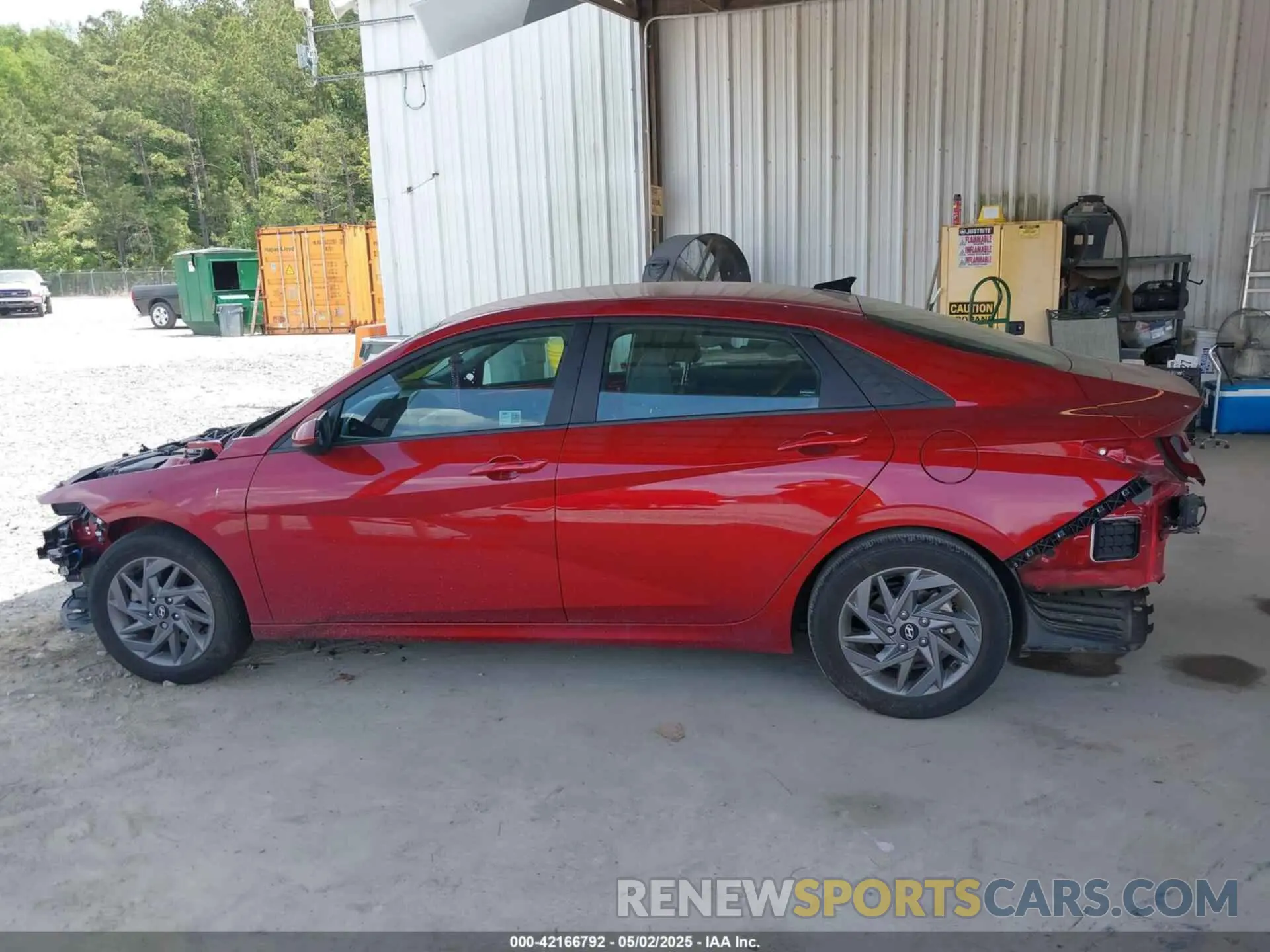 15 Photograph of a damaged car KMHLM4DG4RU798584 HYUNDAI ELANTRA 2024