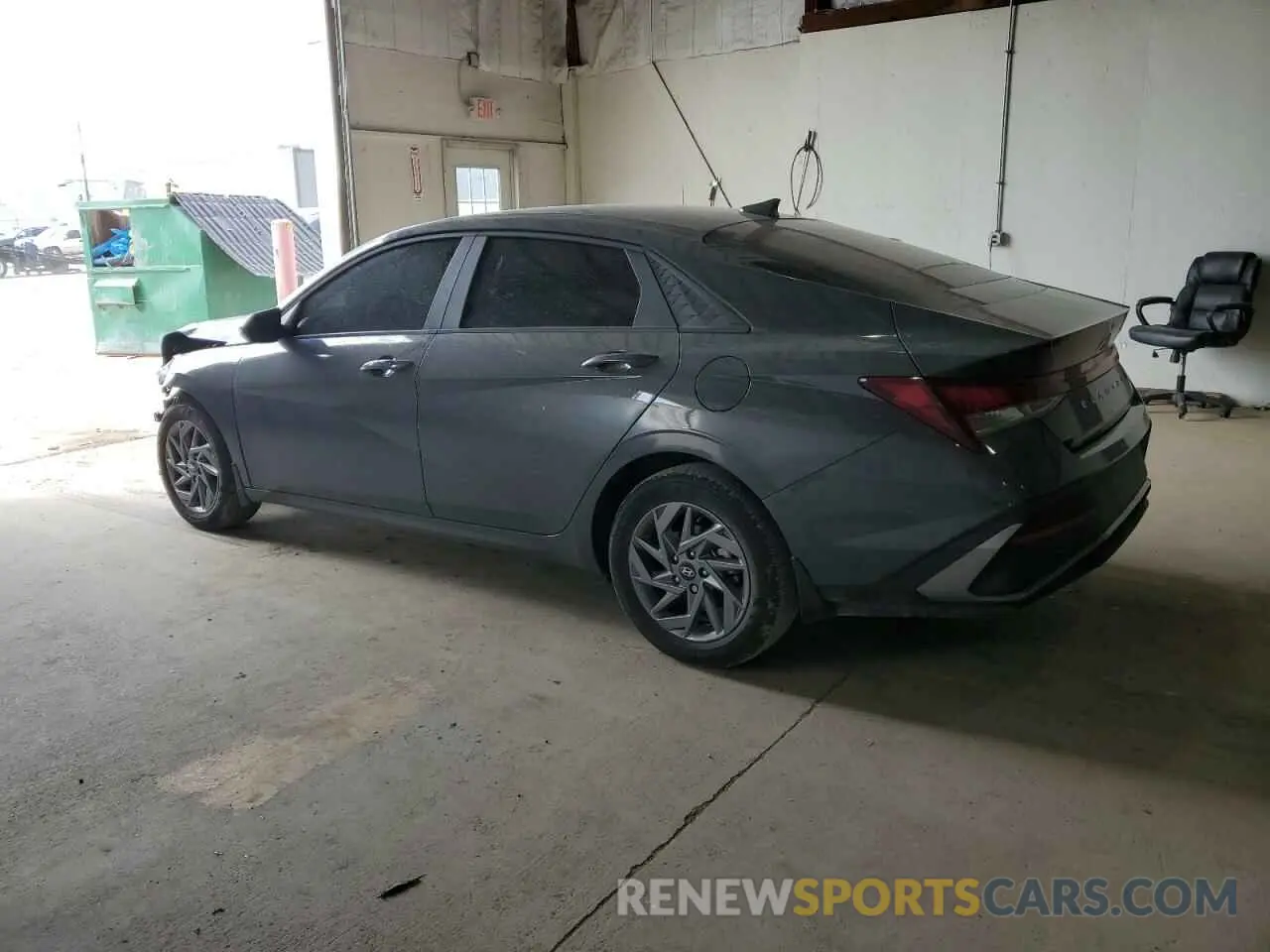 2 Photograph of a damaged car KMHLM4DG4RU818817 HYUNDAI ELANTRA 2024