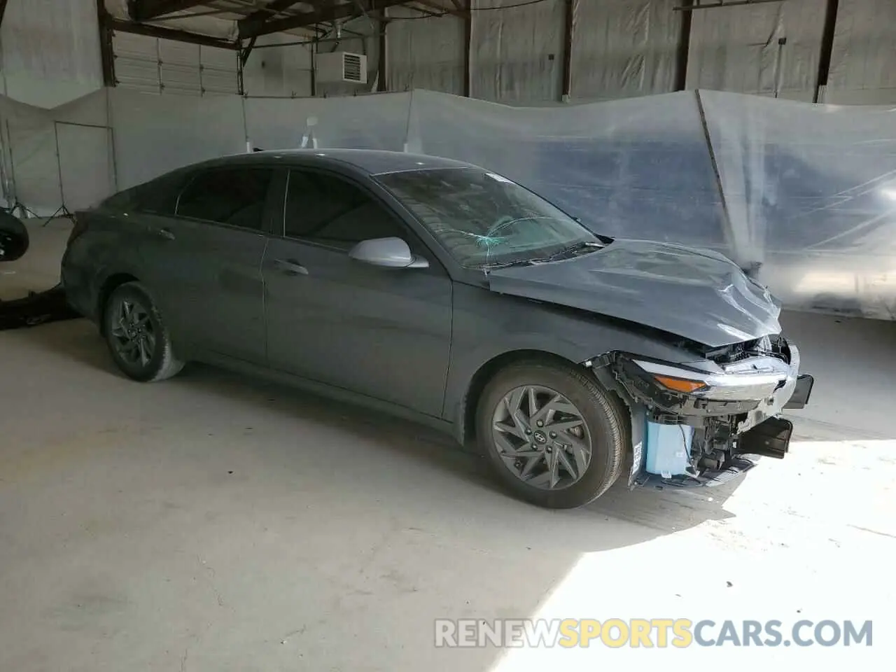 4 Photograph of a damaged car KMHLM4DG4RU818817 HYUNDAI ELANTRA 2024