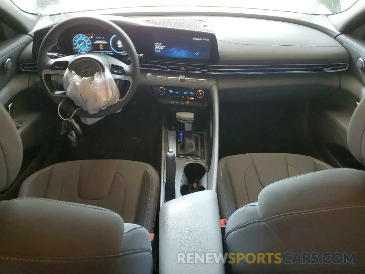 8 Photograph of a damaged car KMHLM4DG4RU818817 HYUNDAI ELANTRA 2024