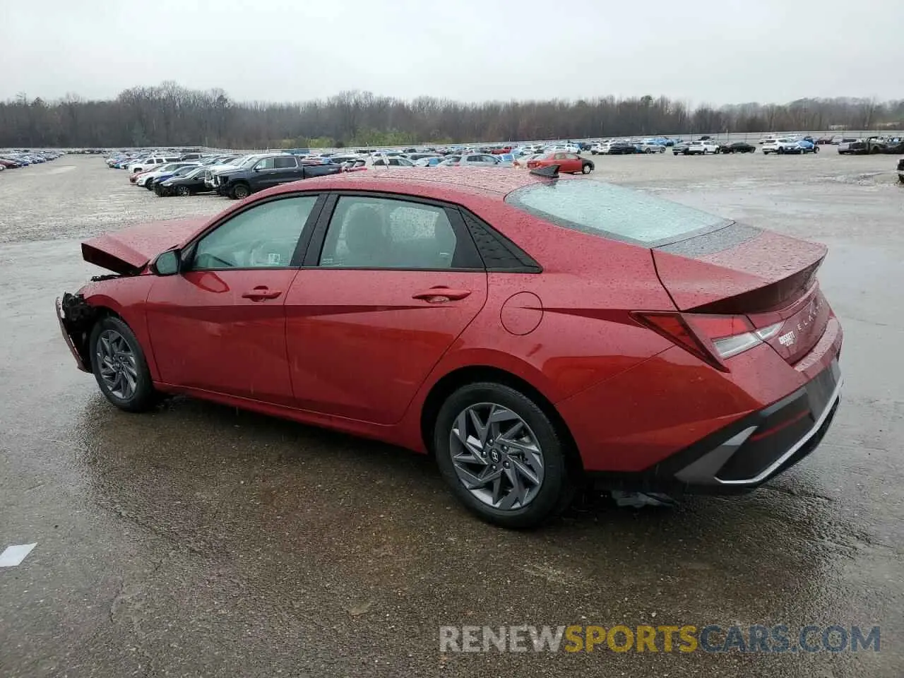 2 Photograph of a damaged car KMHLM4DG4RU829624 HYUNDAI ELANTRA 2024