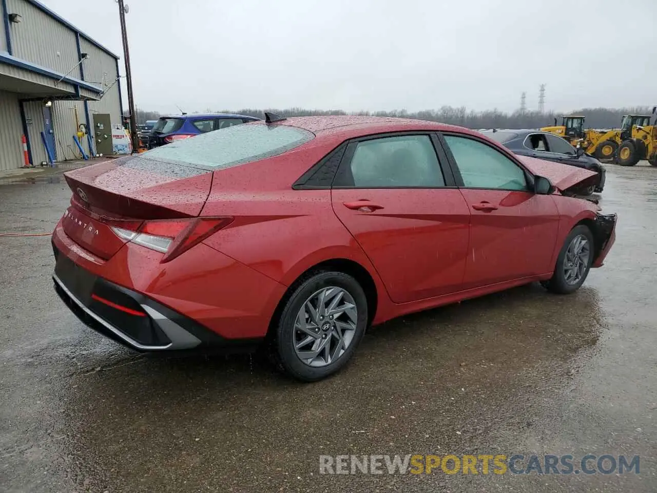 3 Photograph of a damaged car KMHLM4DG4RU829624 HYUNDAI ELANTRA 2024
