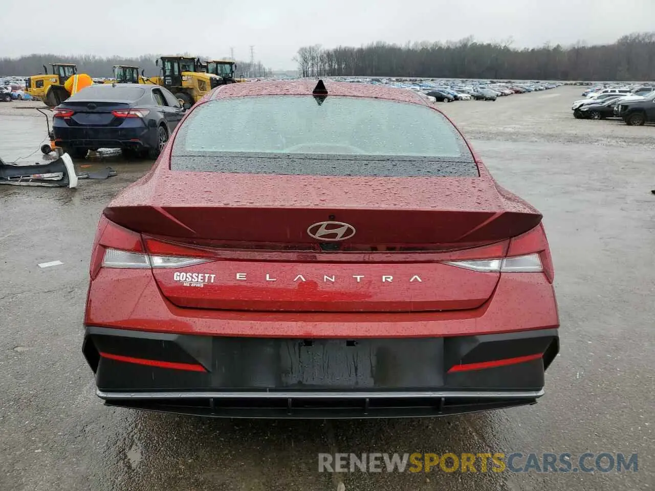 6 Photograph of a damaged car KMHLM4DG4RU829624 HYUNDAI ELANTRA 2024